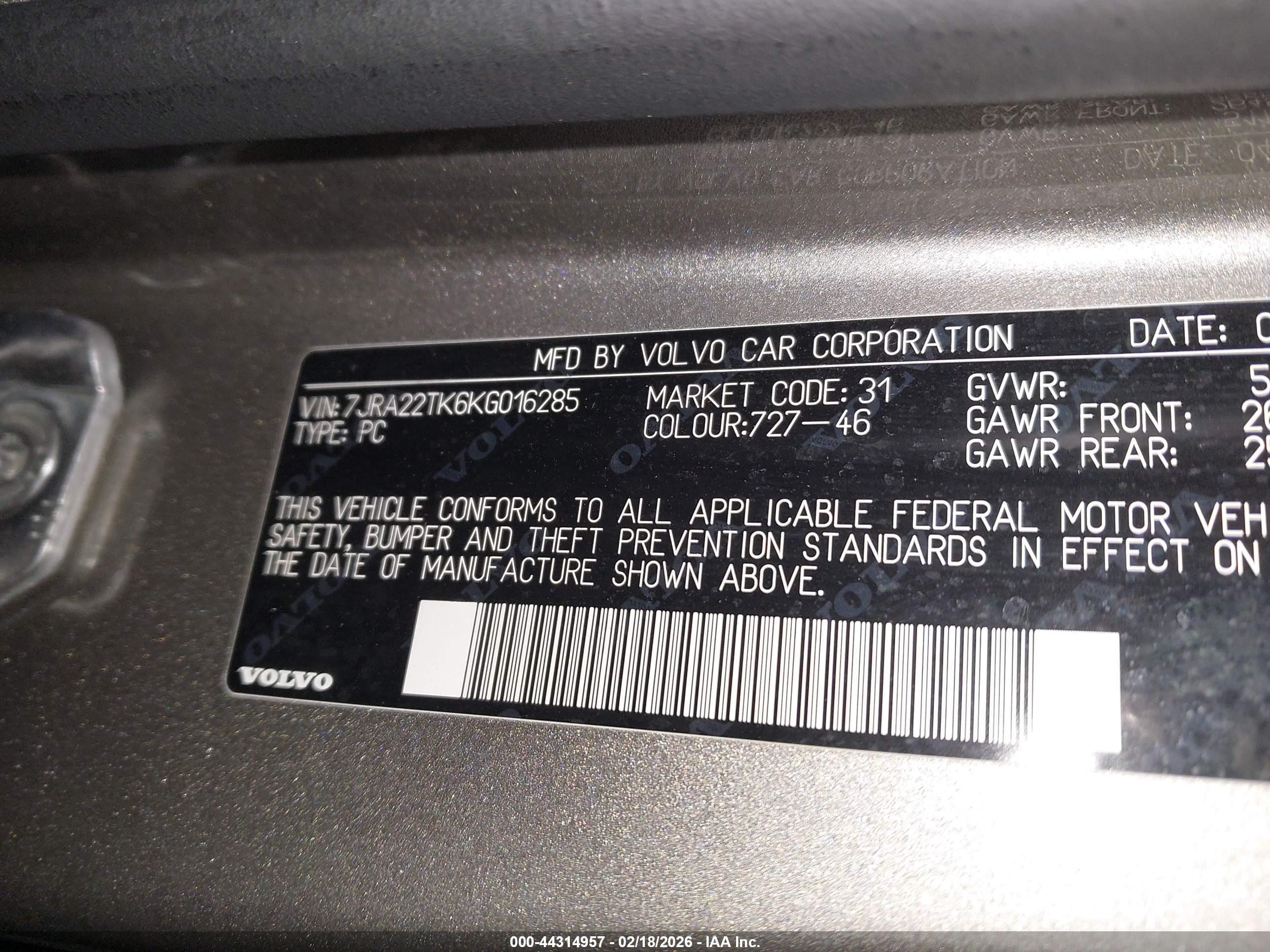 VOLVO S60 image 9