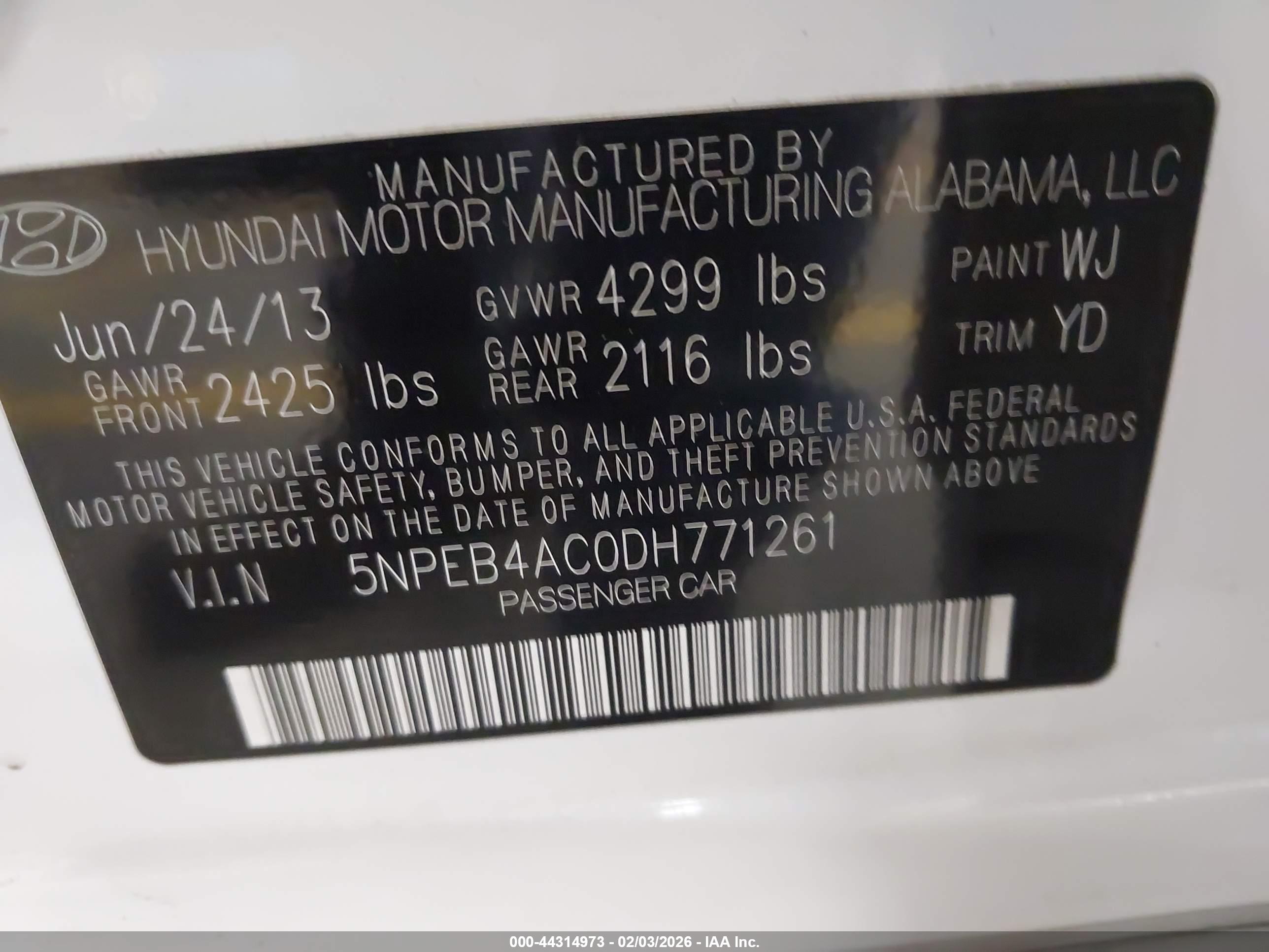 HYUNDAI SONATA image 9