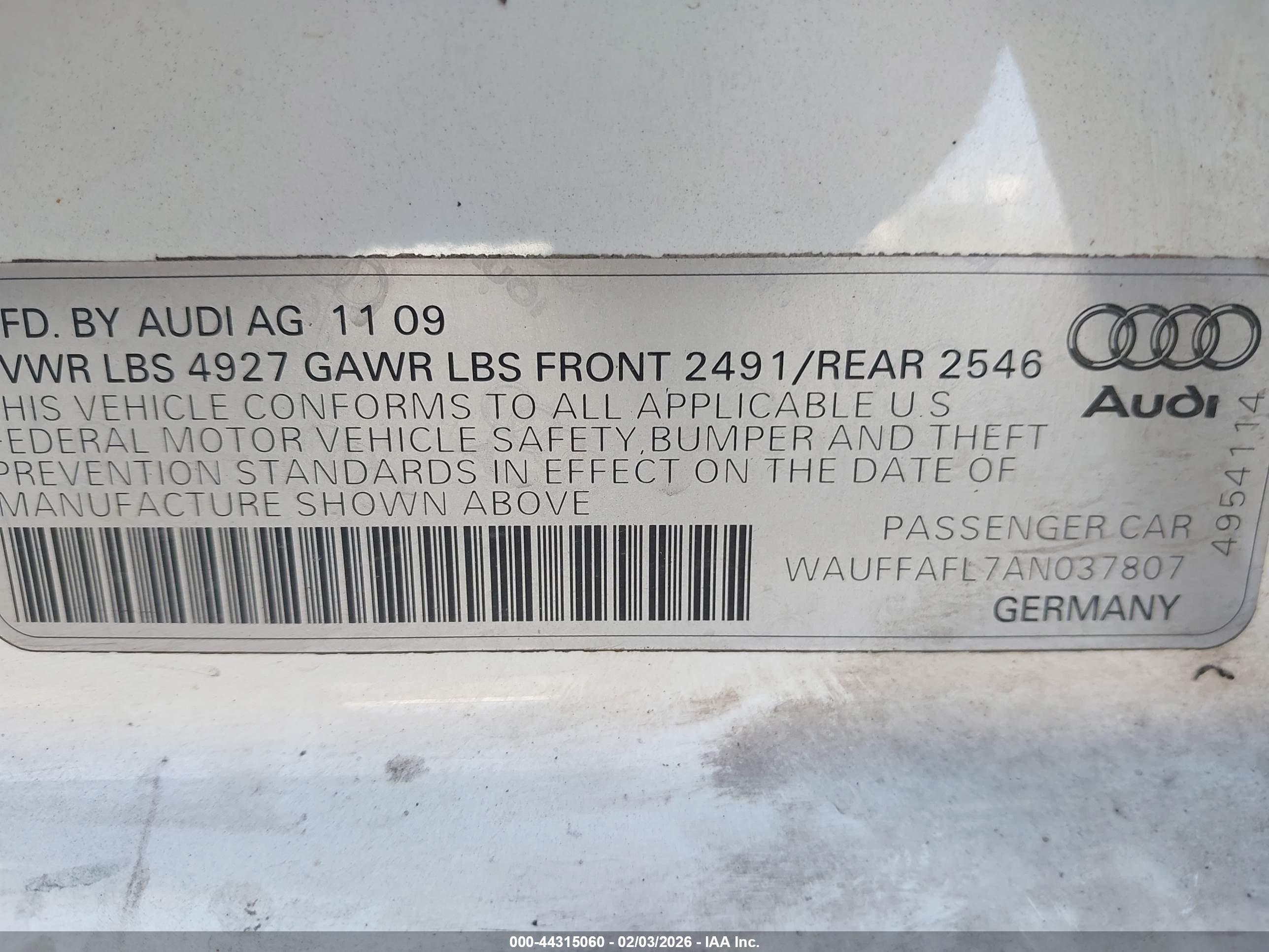 AUDI A4 image 9