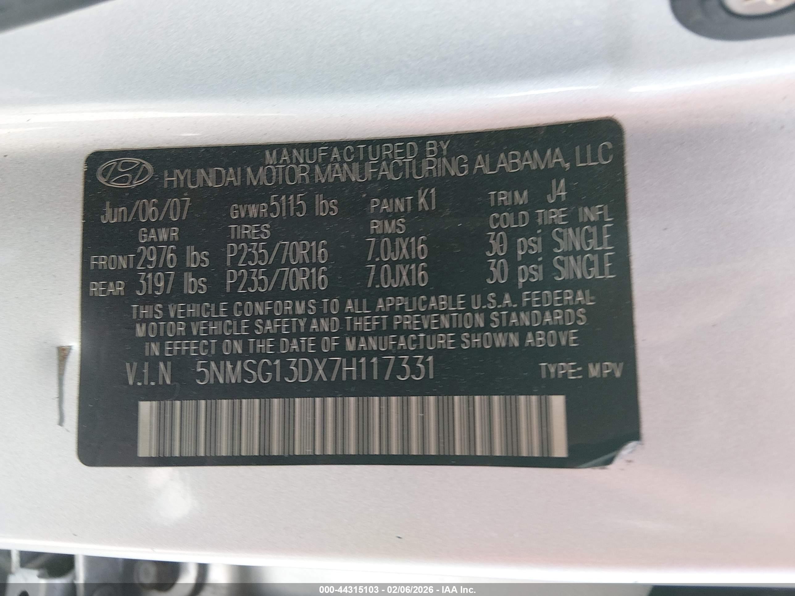 HYUNDAI SANTA image 9
