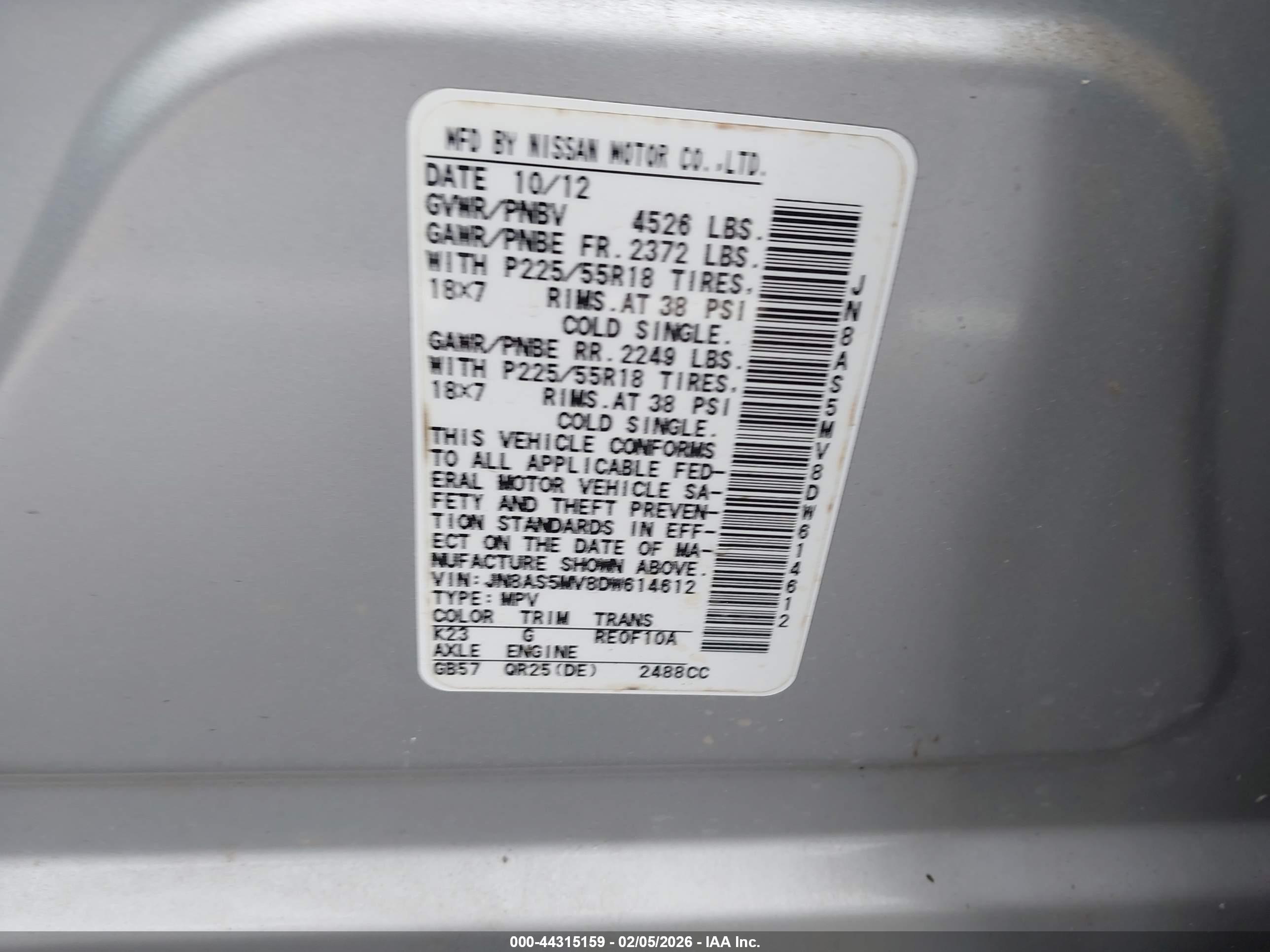 NISSAN ROGUE image 9