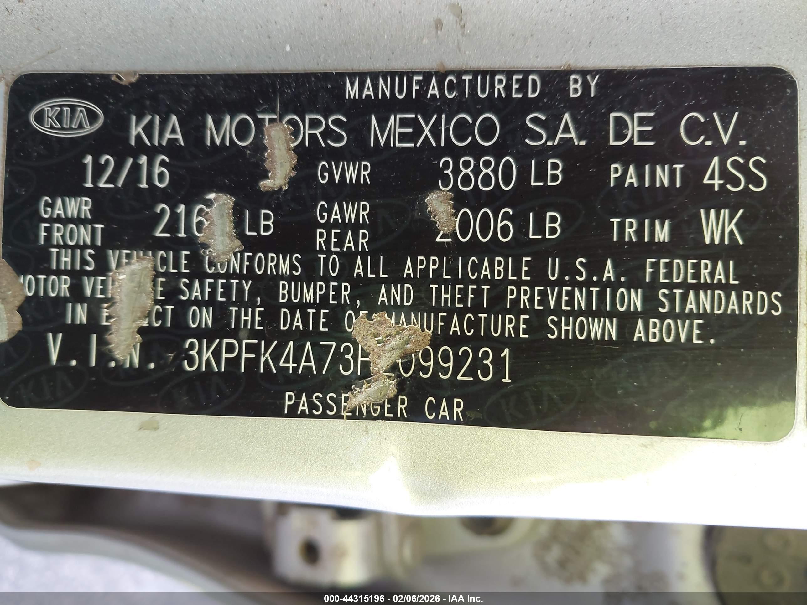 KIA FORTE image 9