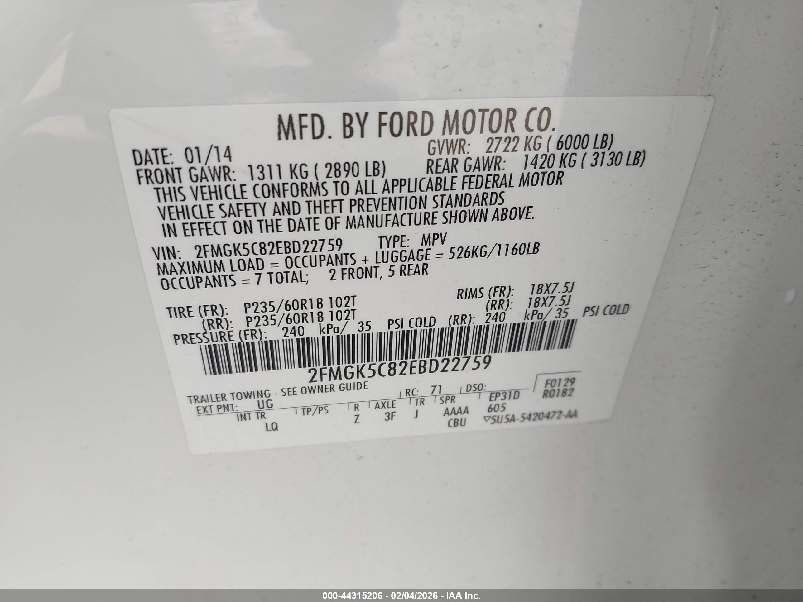 FORD FLEX image 9