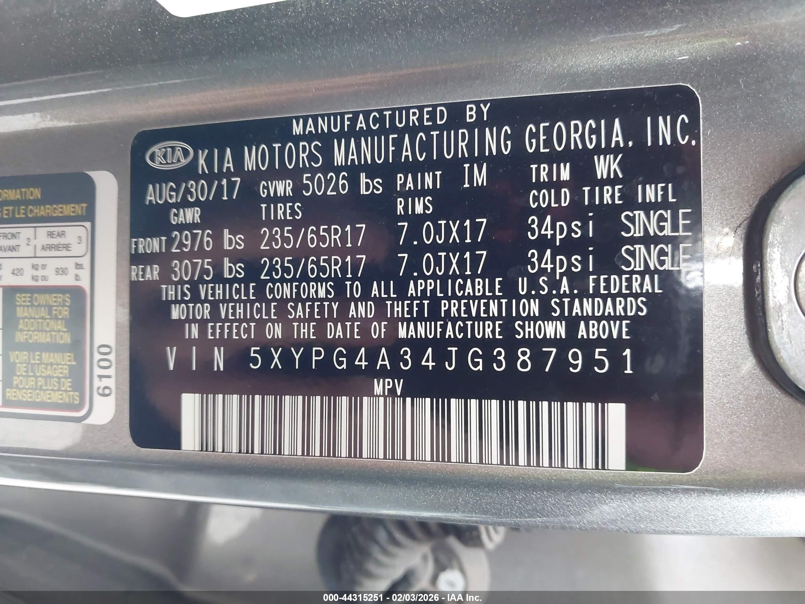KIA SORENTO image 9