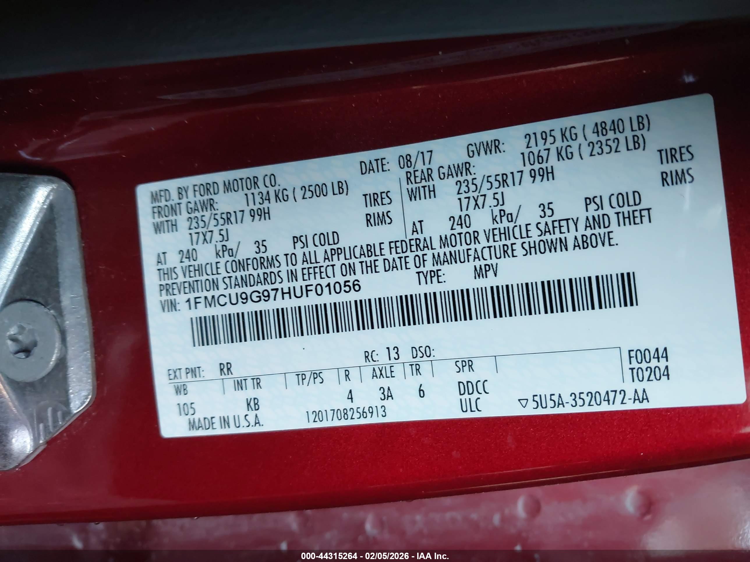 FORD ESCAPE image 9