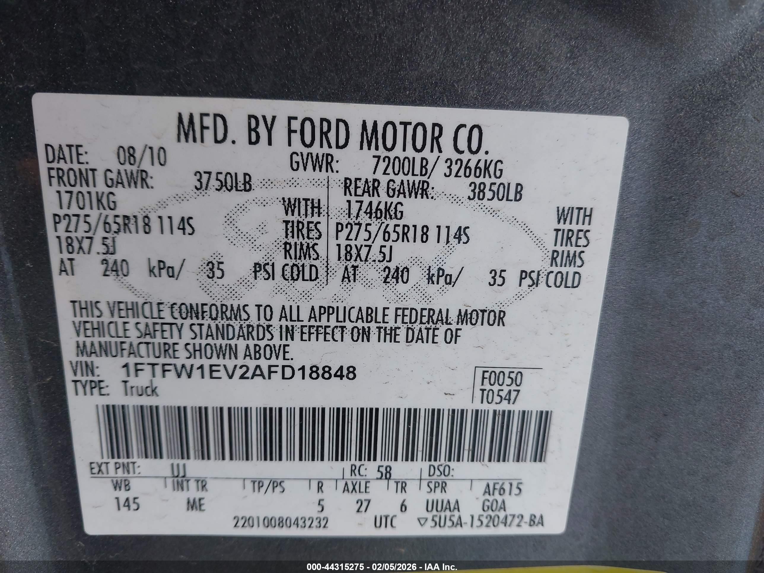 FORD F-150 image 9