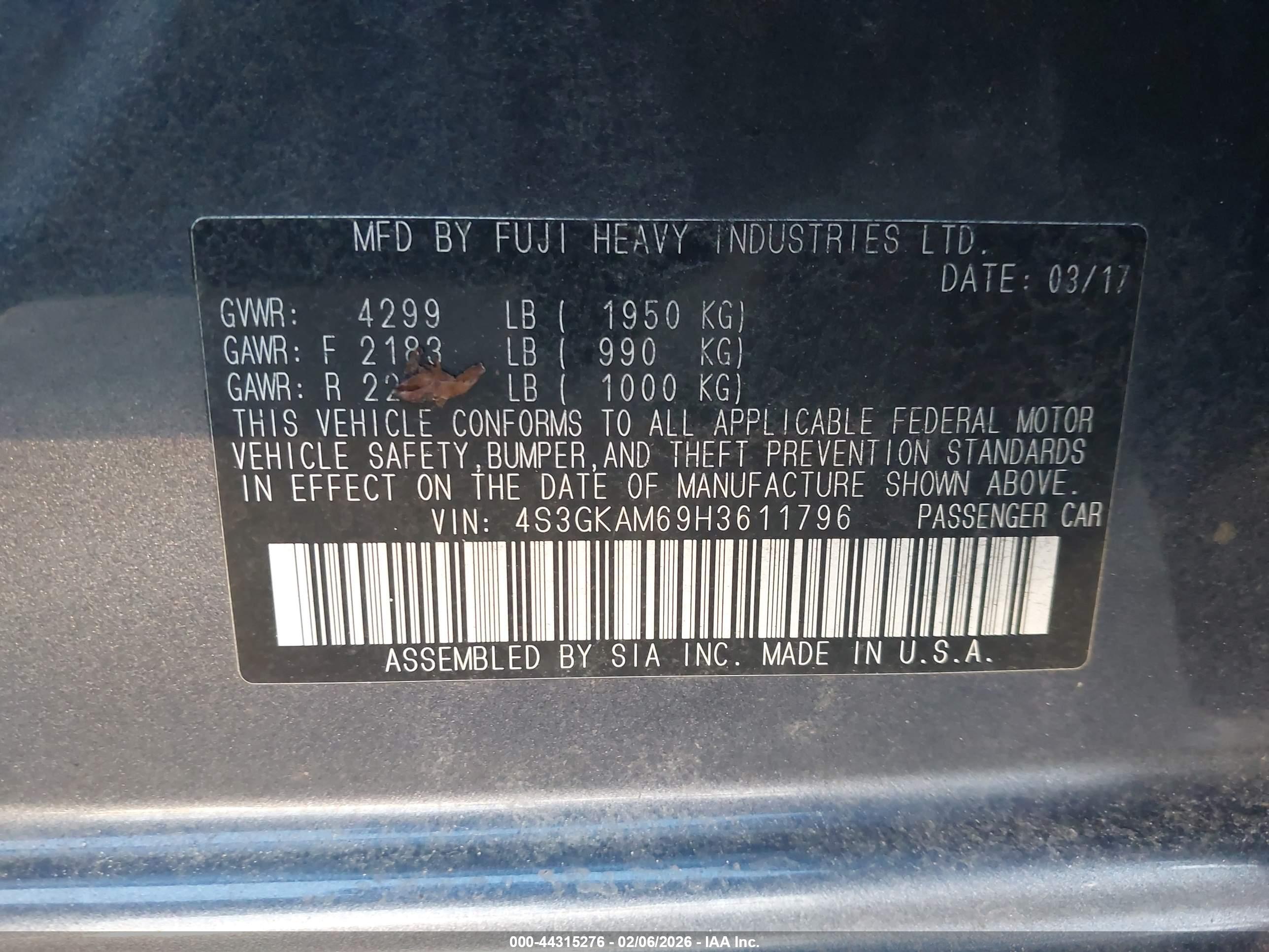 SUBARU IMPREZA image 9