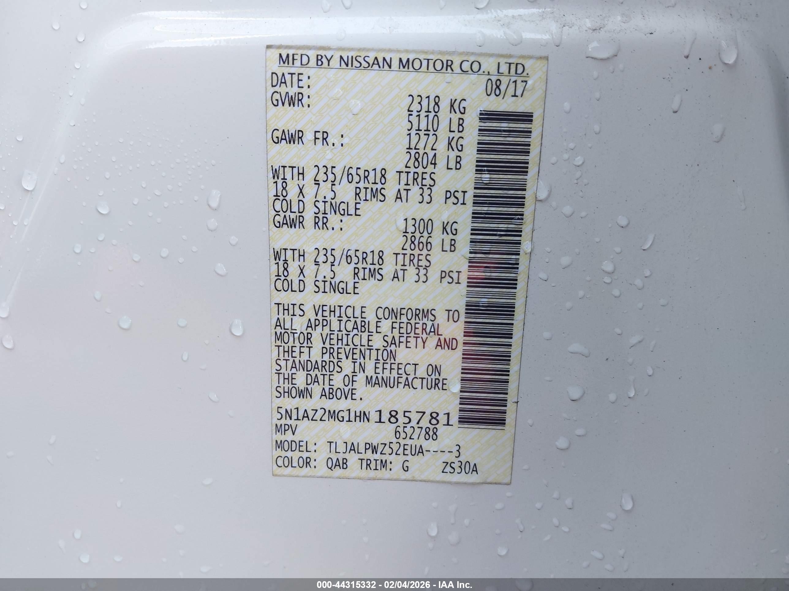 NISSAN MURANO image 9