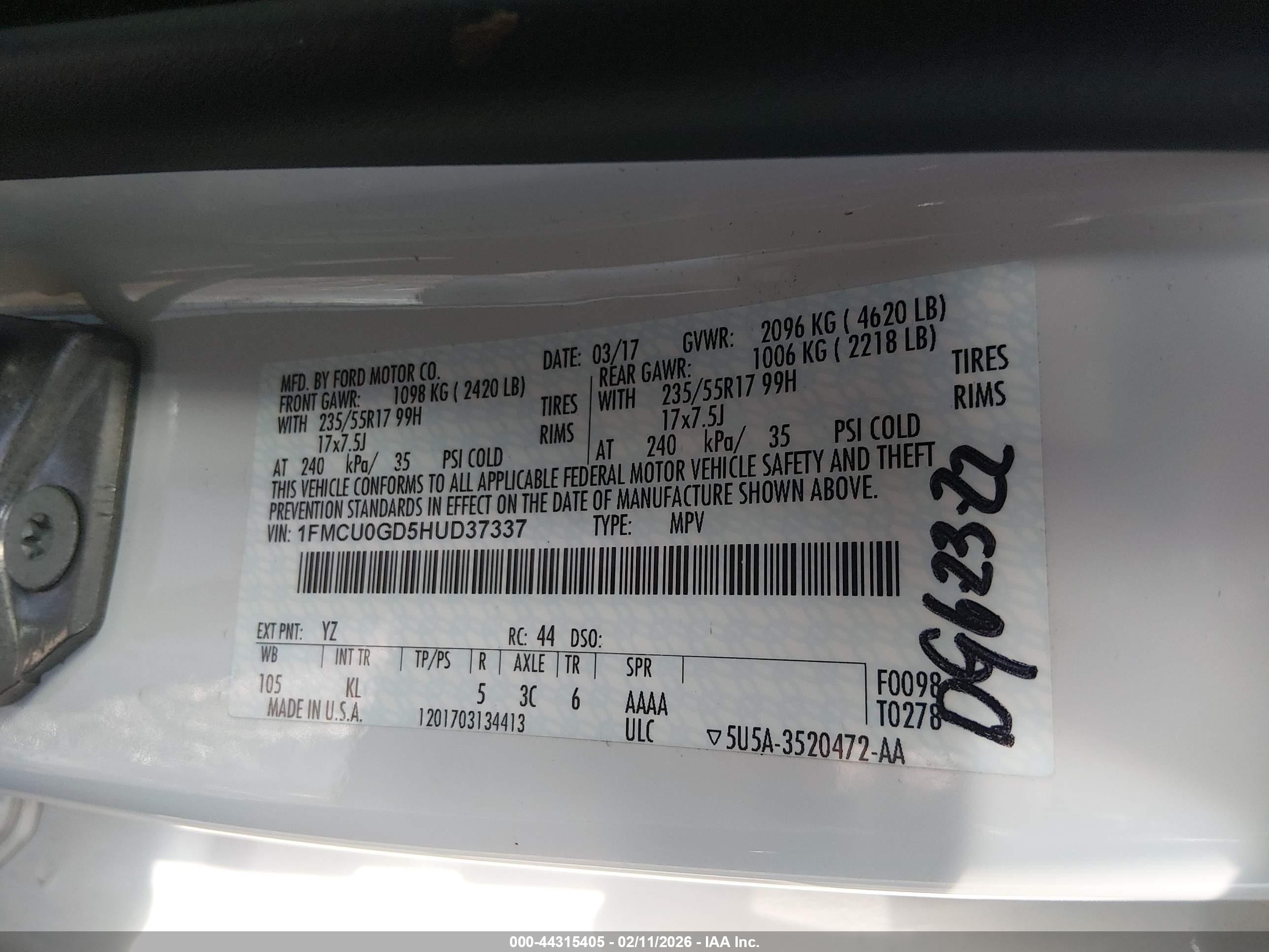 FORD ESCAPE image 9