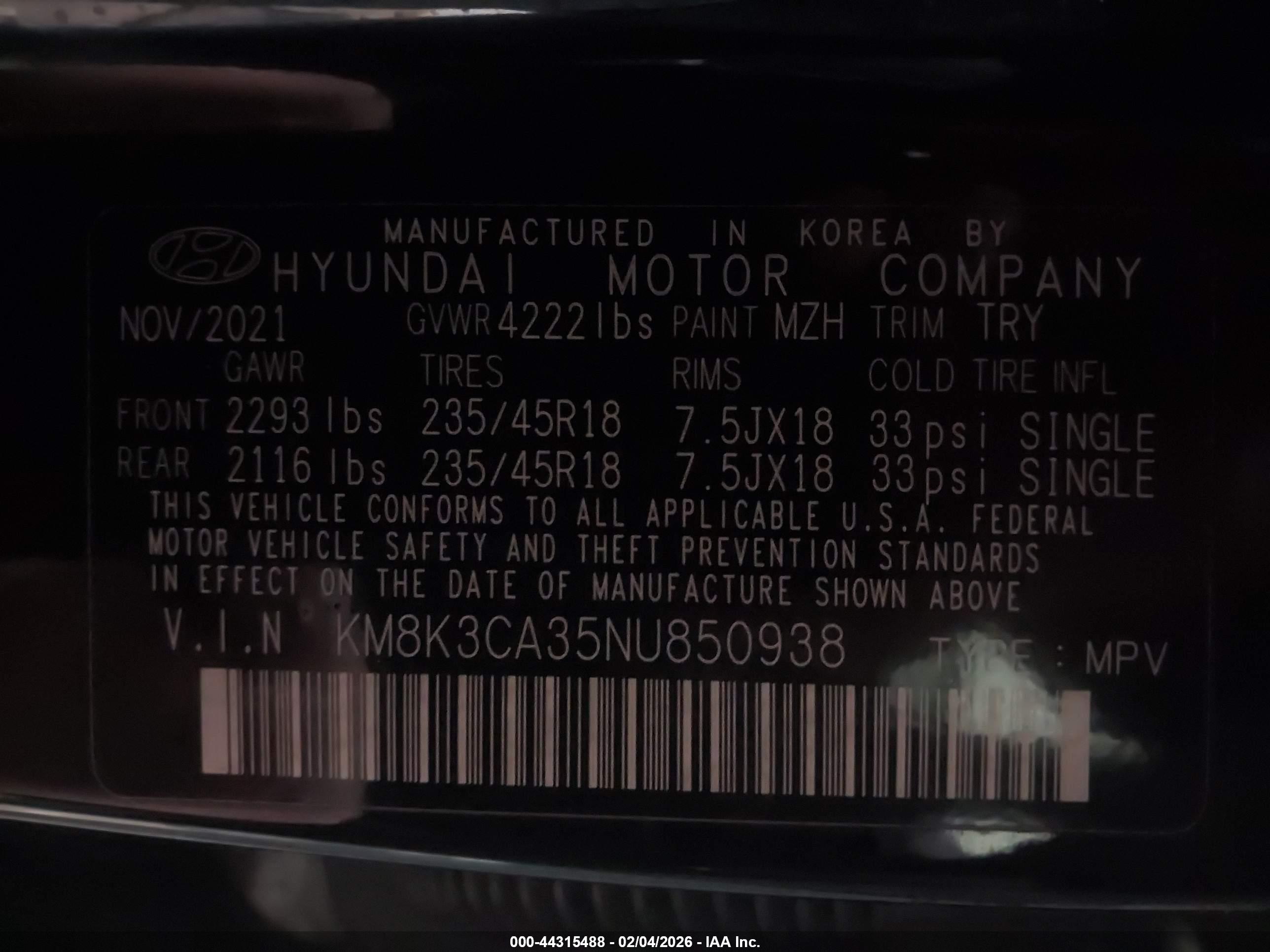 HYUNDAI KONA image 9