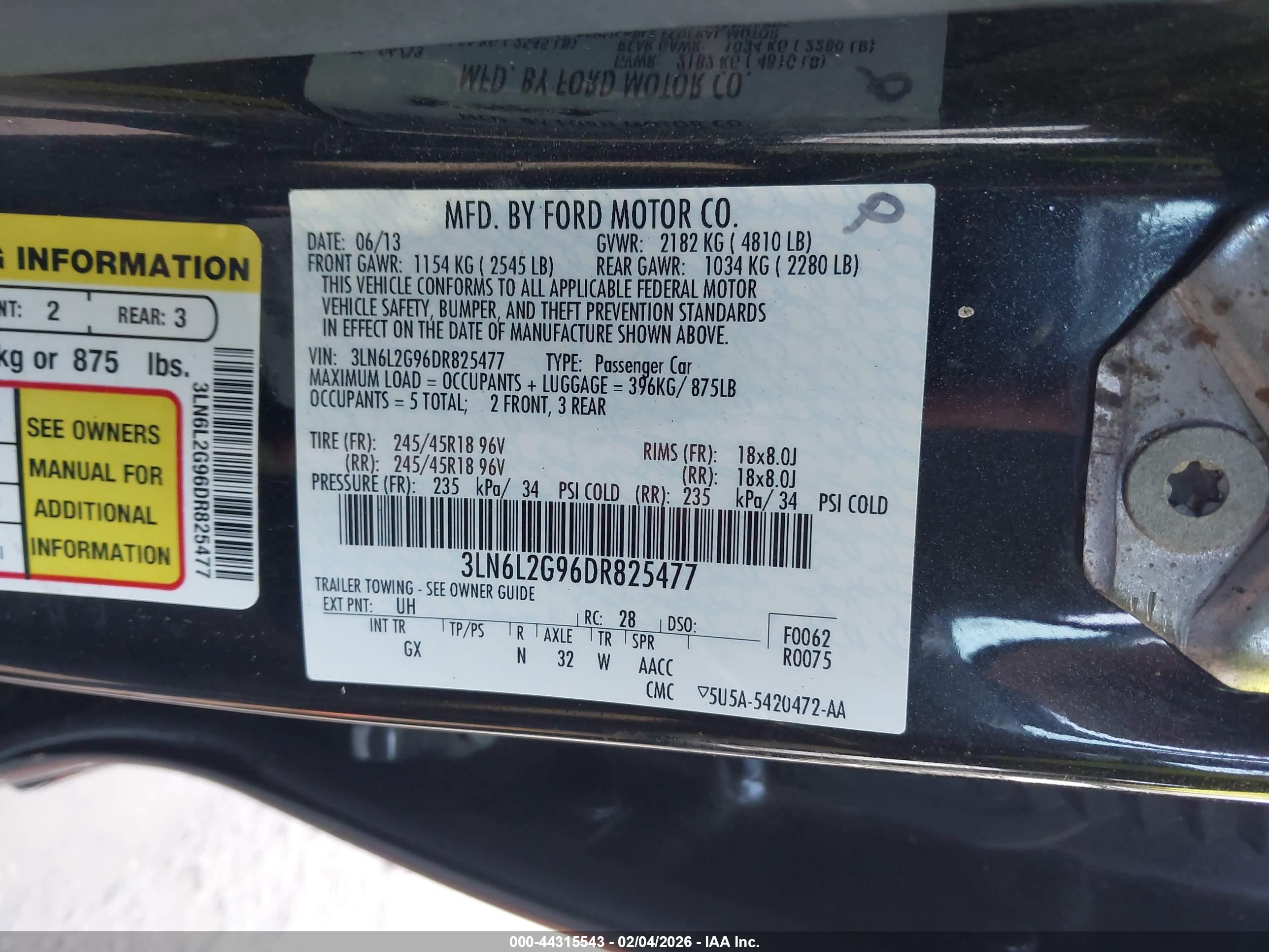 LINCOLN MKZ image 9