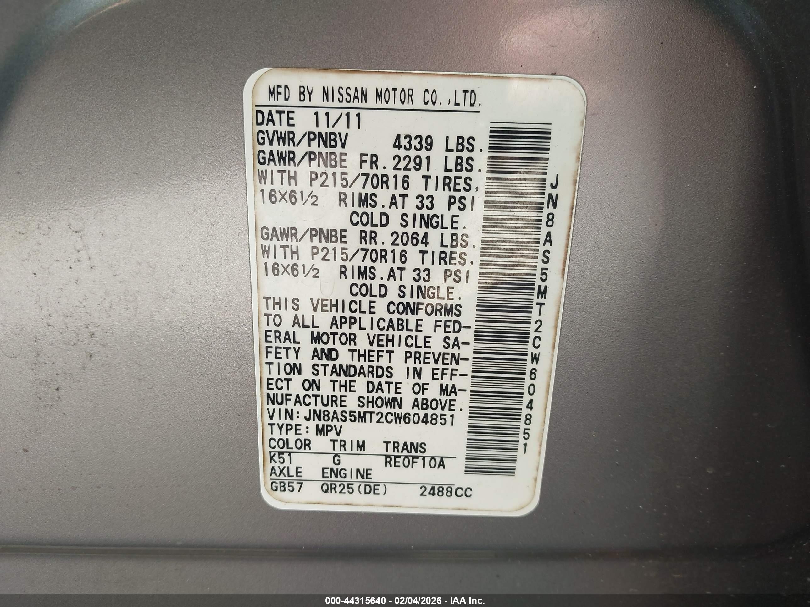 NISSAN ROGUE image 9