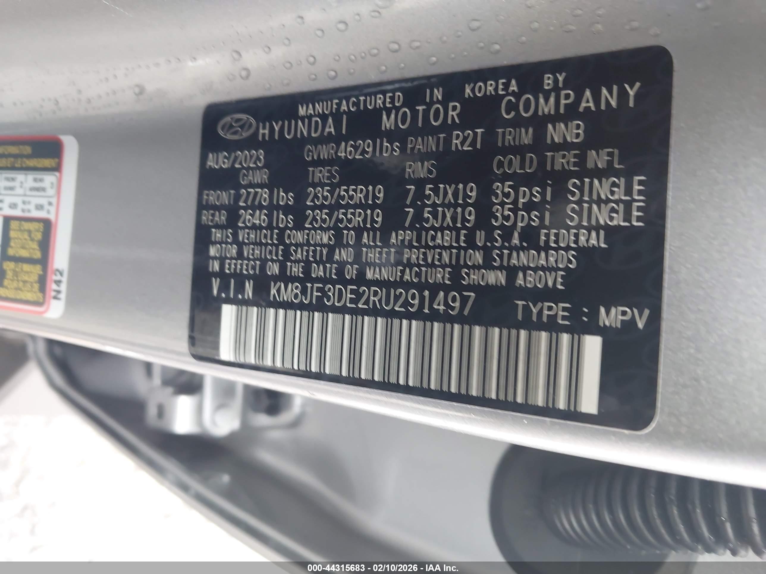 HYUNDAI TUCSON image 9