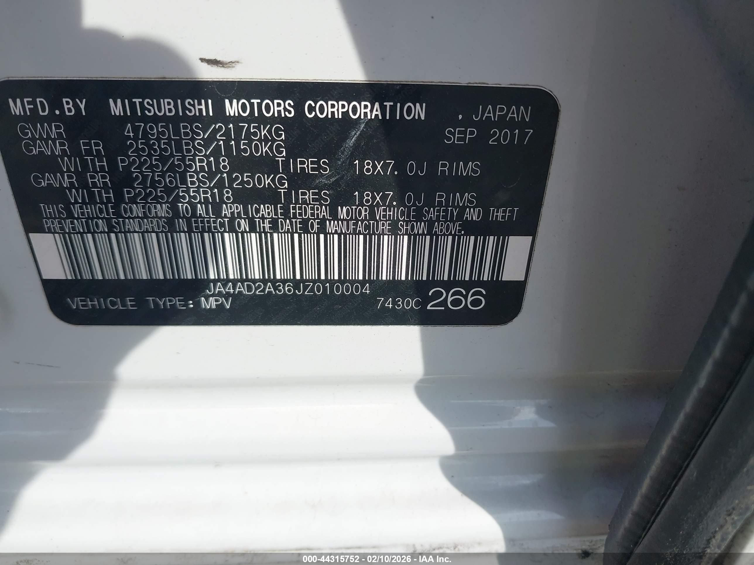 MITSUBISHI OUTLANDER image 9