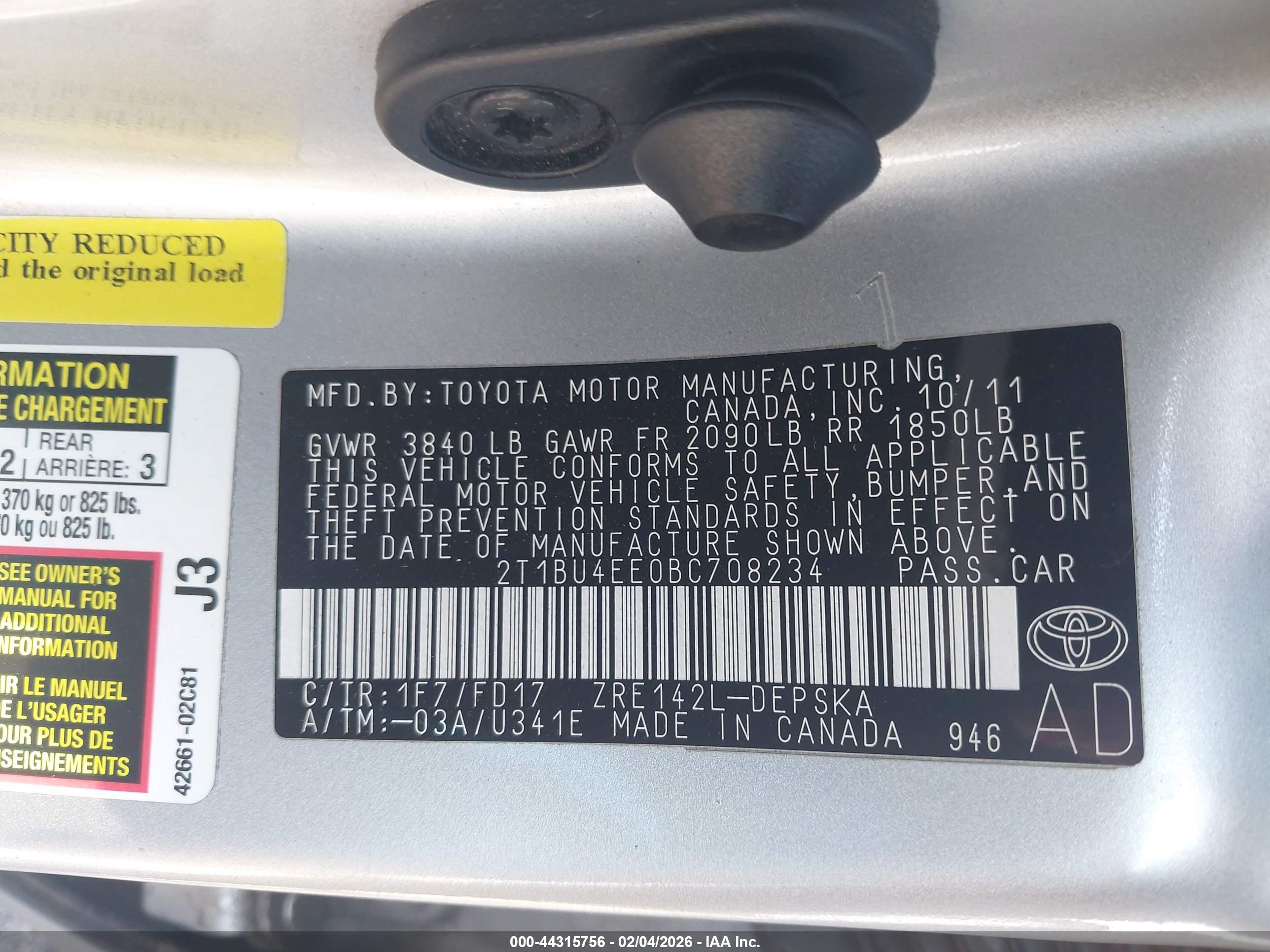 TOYOTA COROLLA image 9