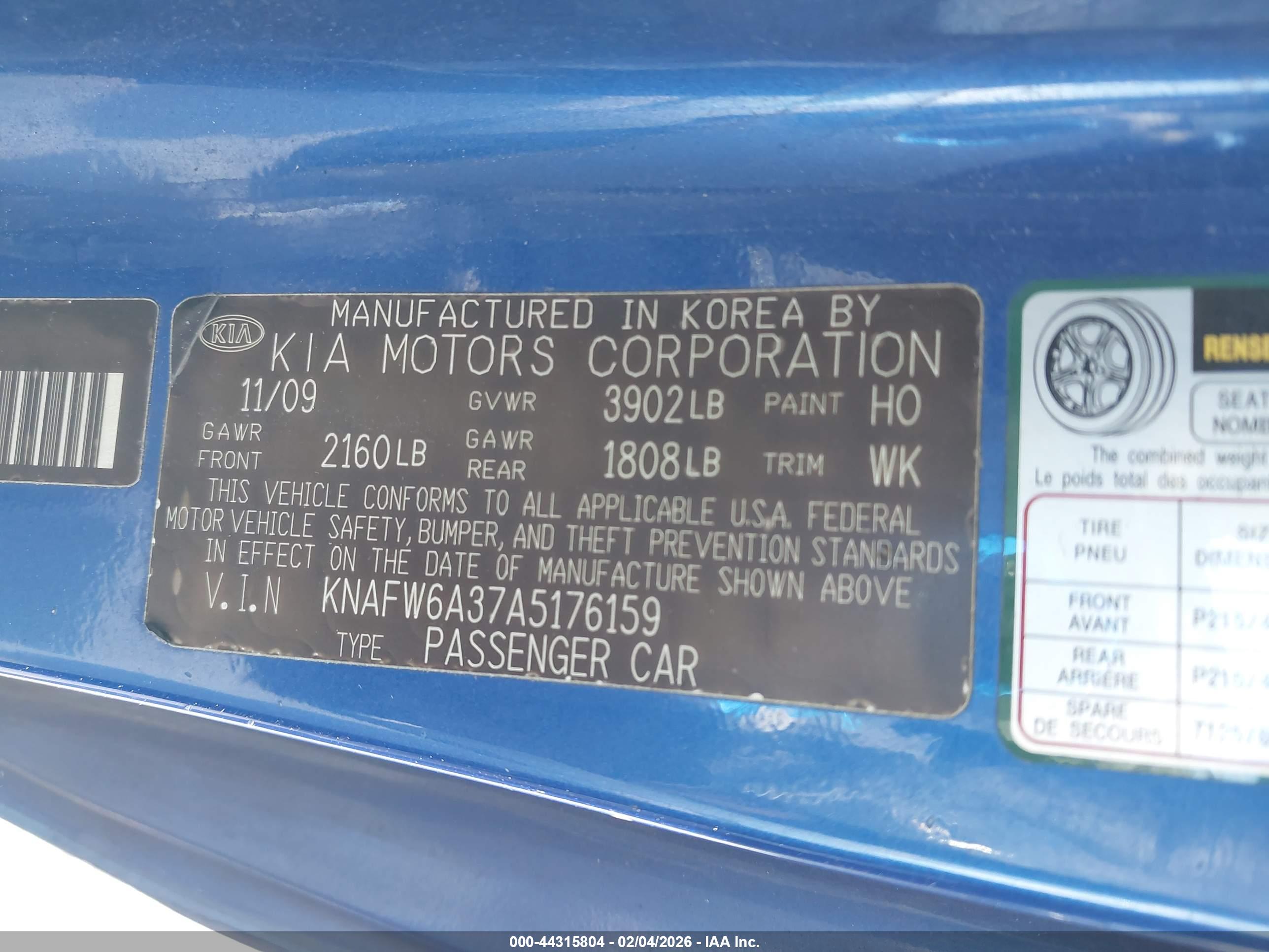 KIA FORTE image 9
