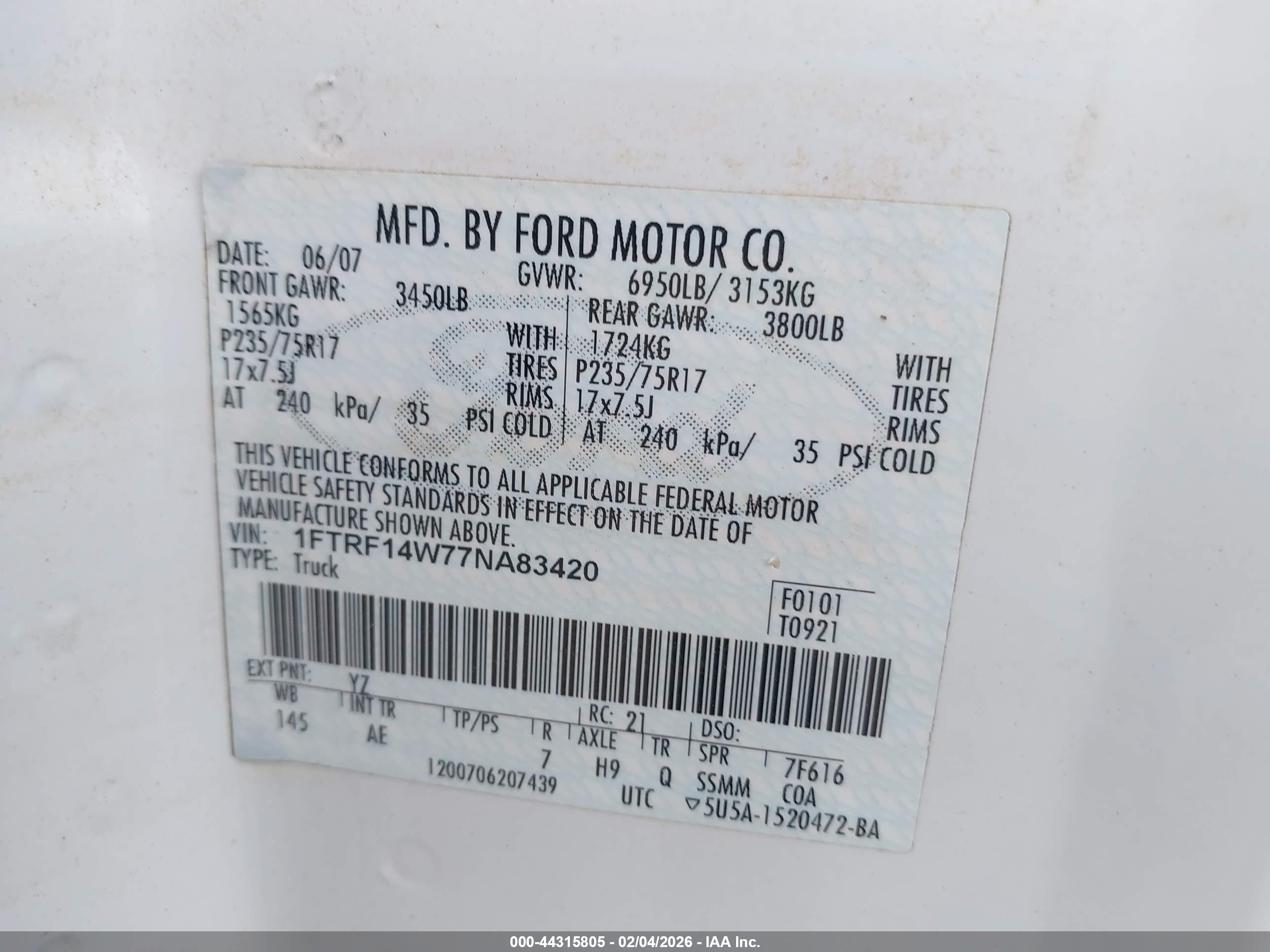 FORD F-150 image 9