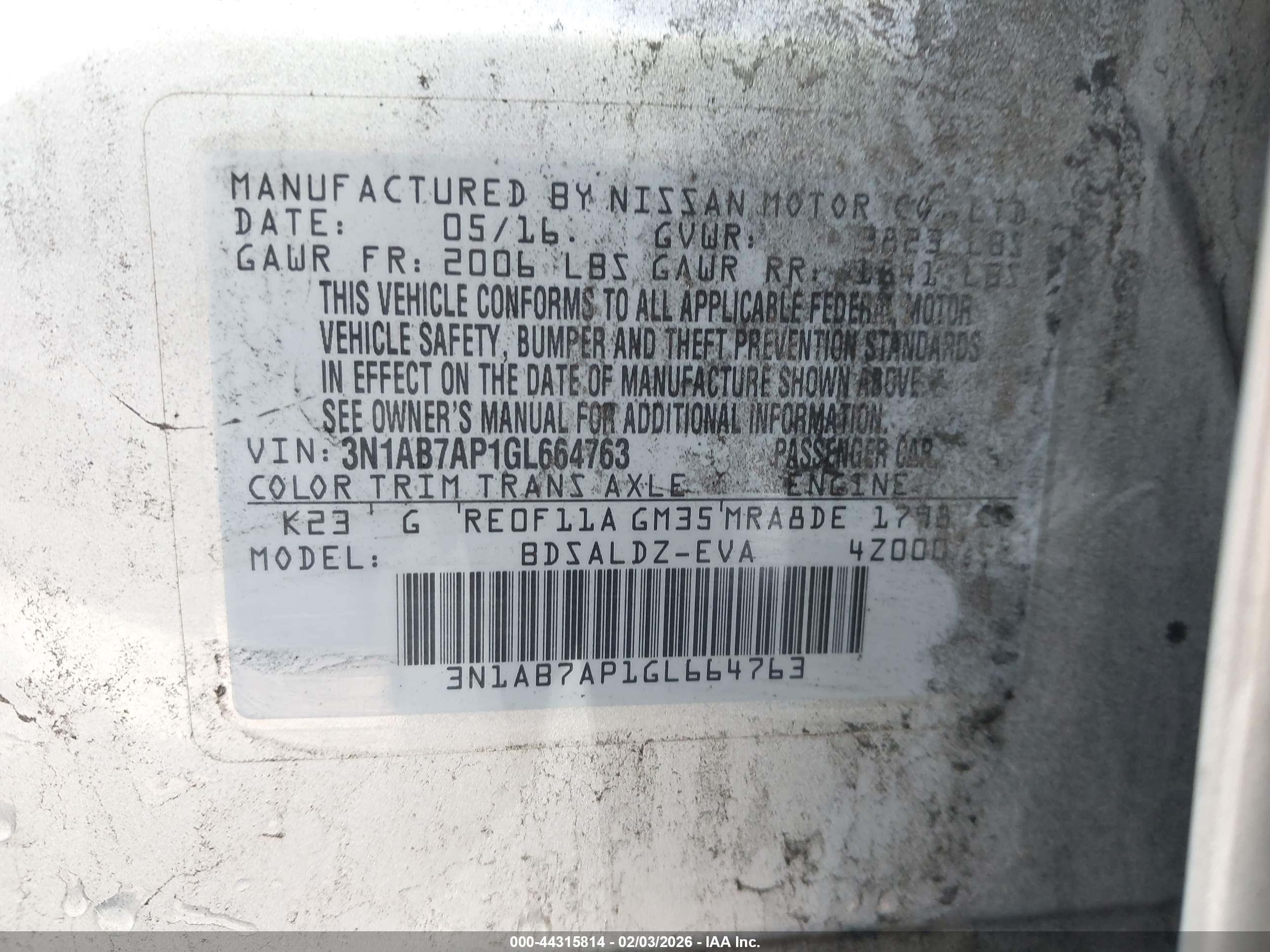 NISSAN SENTRA image 9