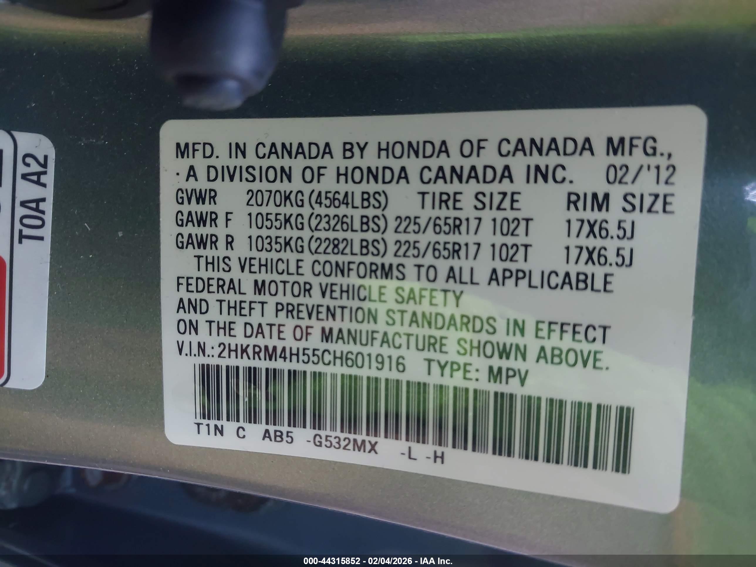 HONDA CR-V image 9