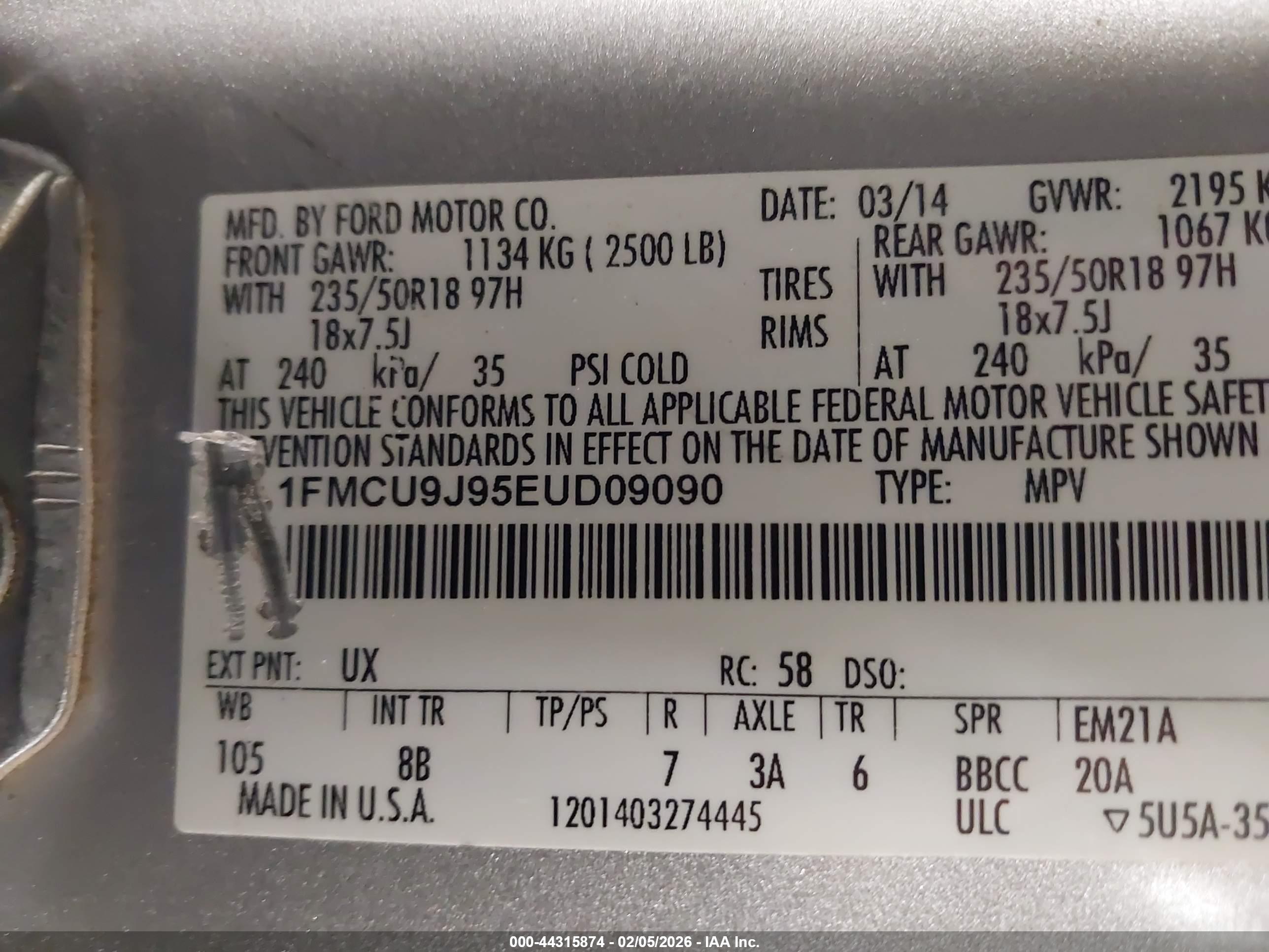 FORD ESCAPE image 9