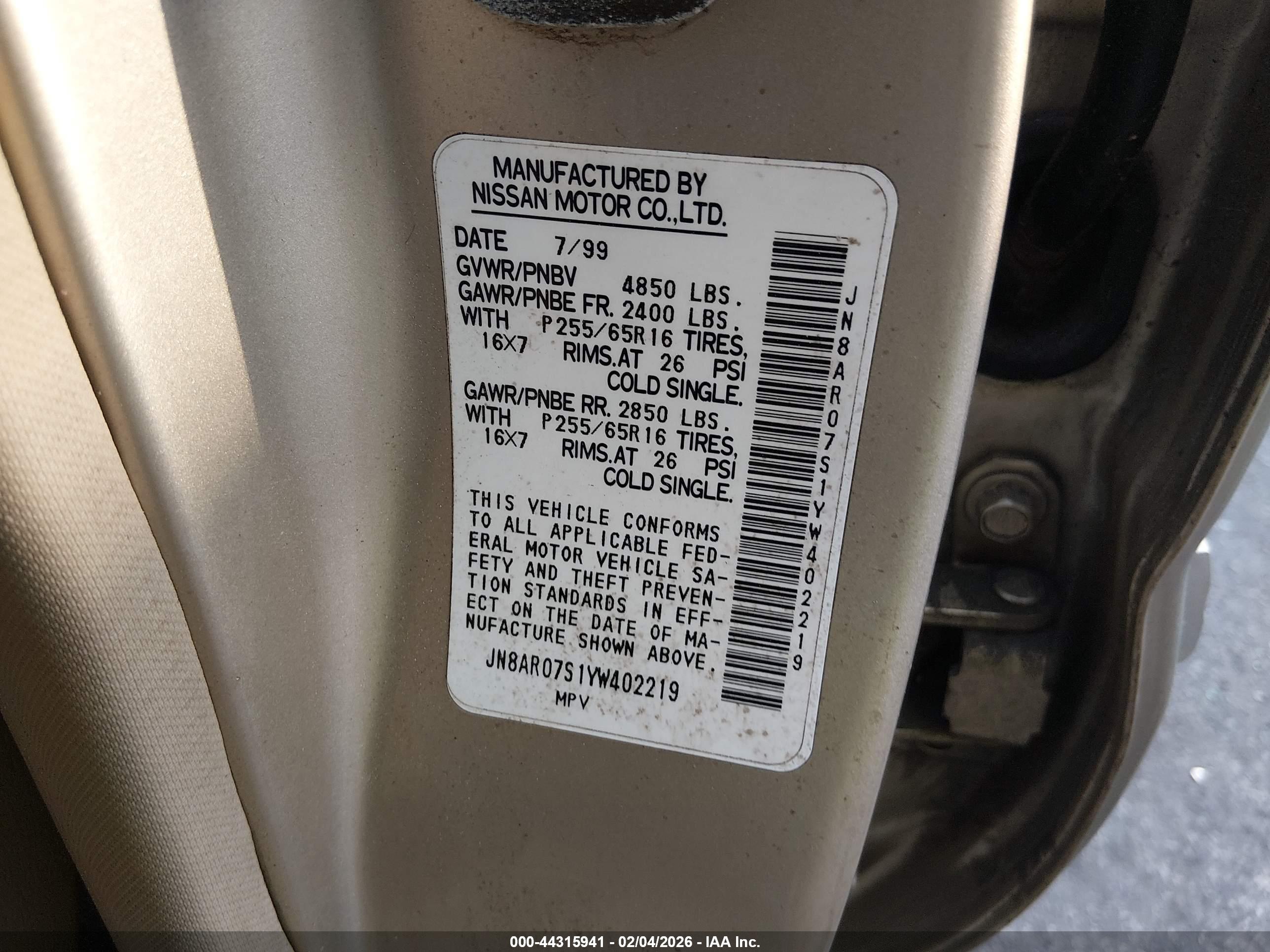 NISSAN PATHFINDER image 9