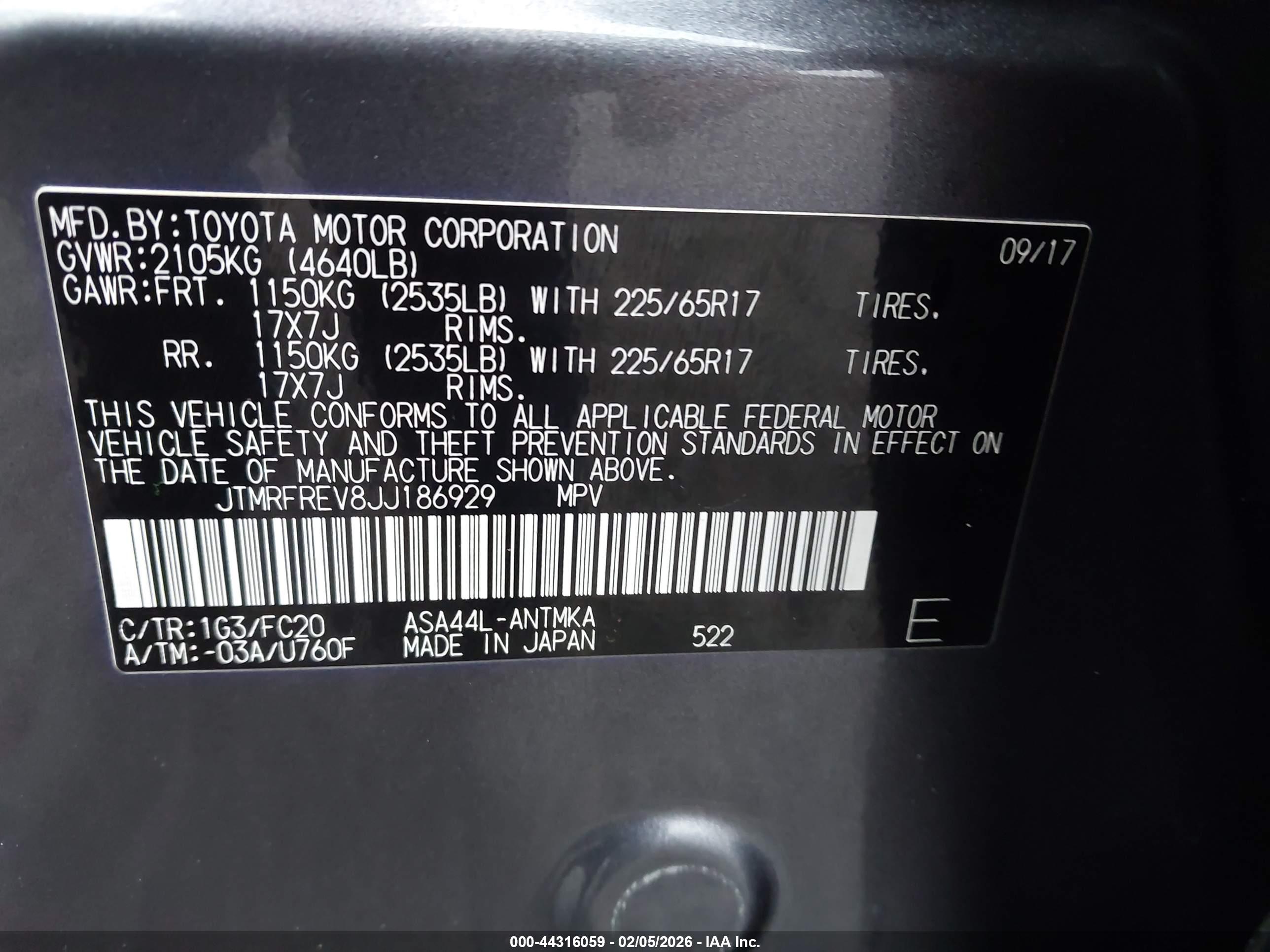 TOYOTA RAV4 image 9