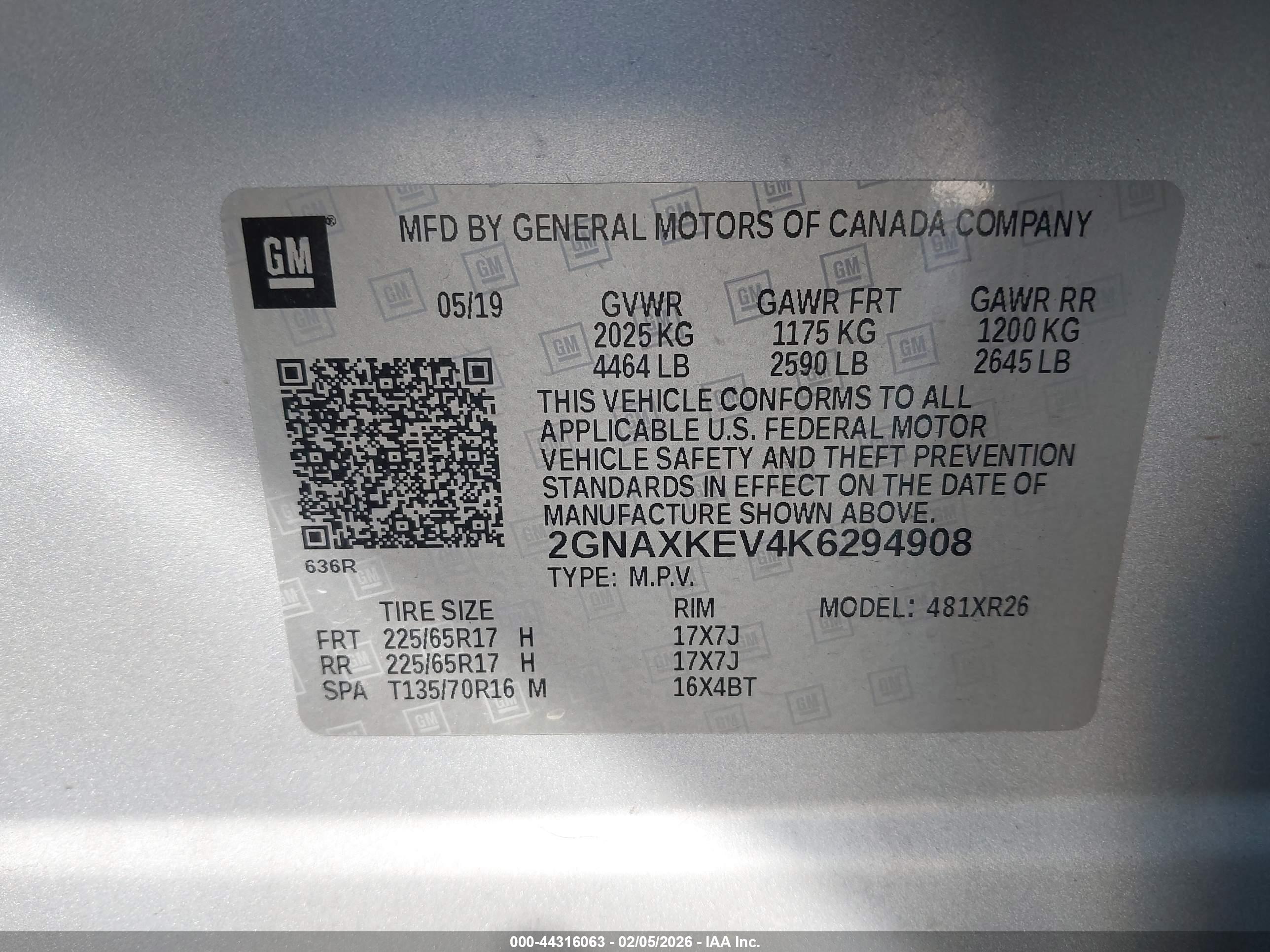 CHEVROLET EQUINOX image 9
