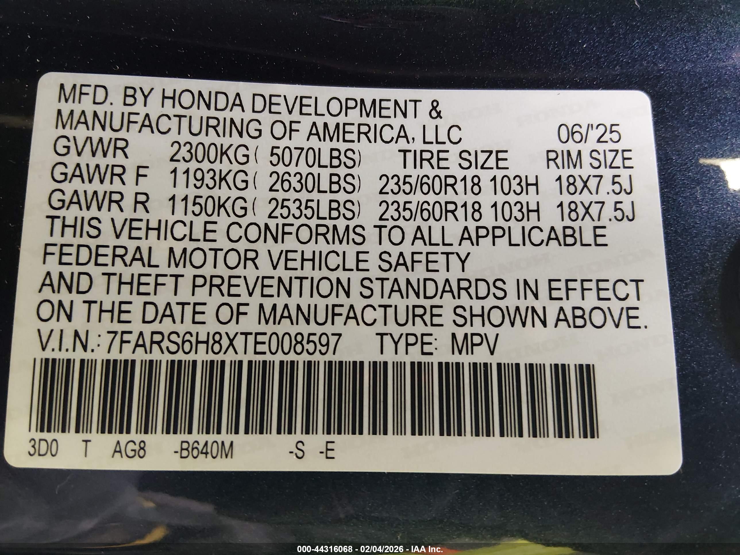 HONDA CR-V image 9