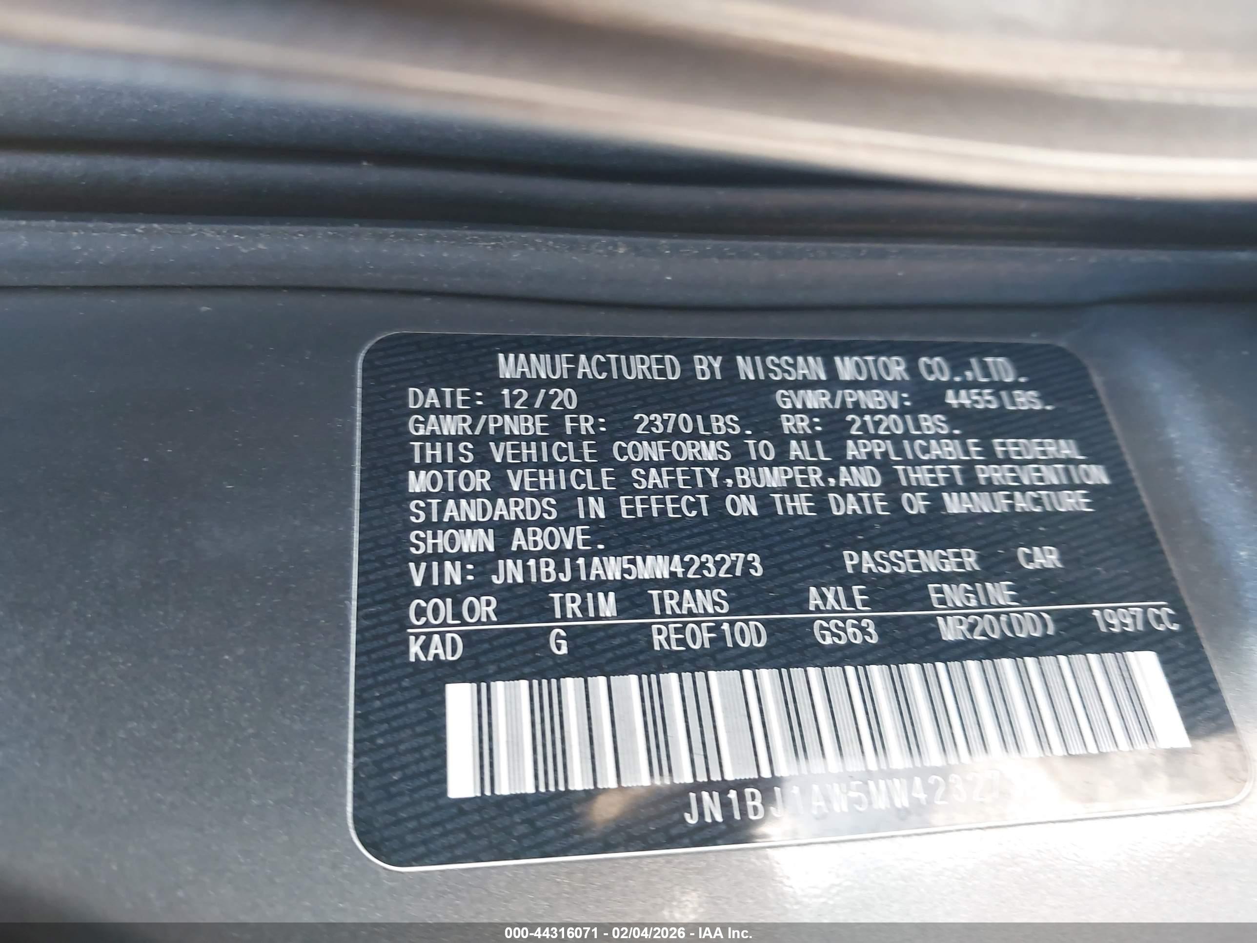 NISSAN ROGUE image 9