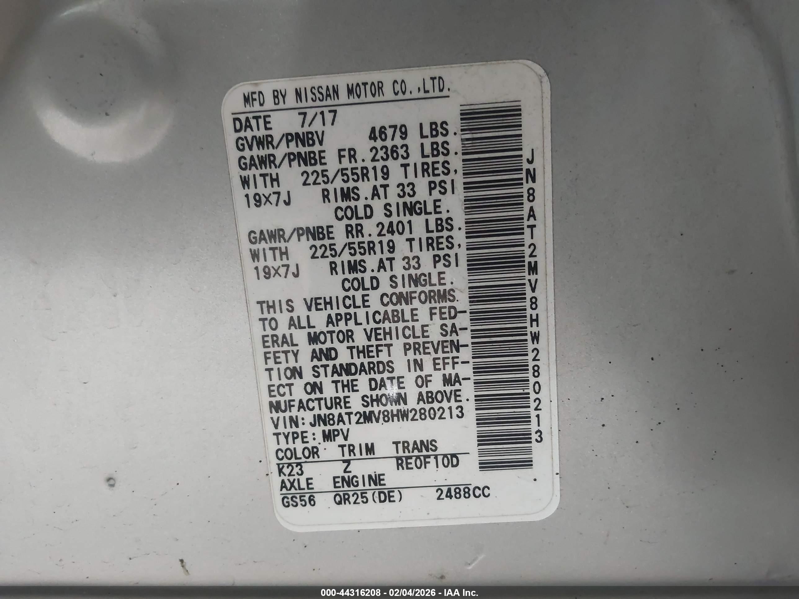 NISSAN ROGUE image 9