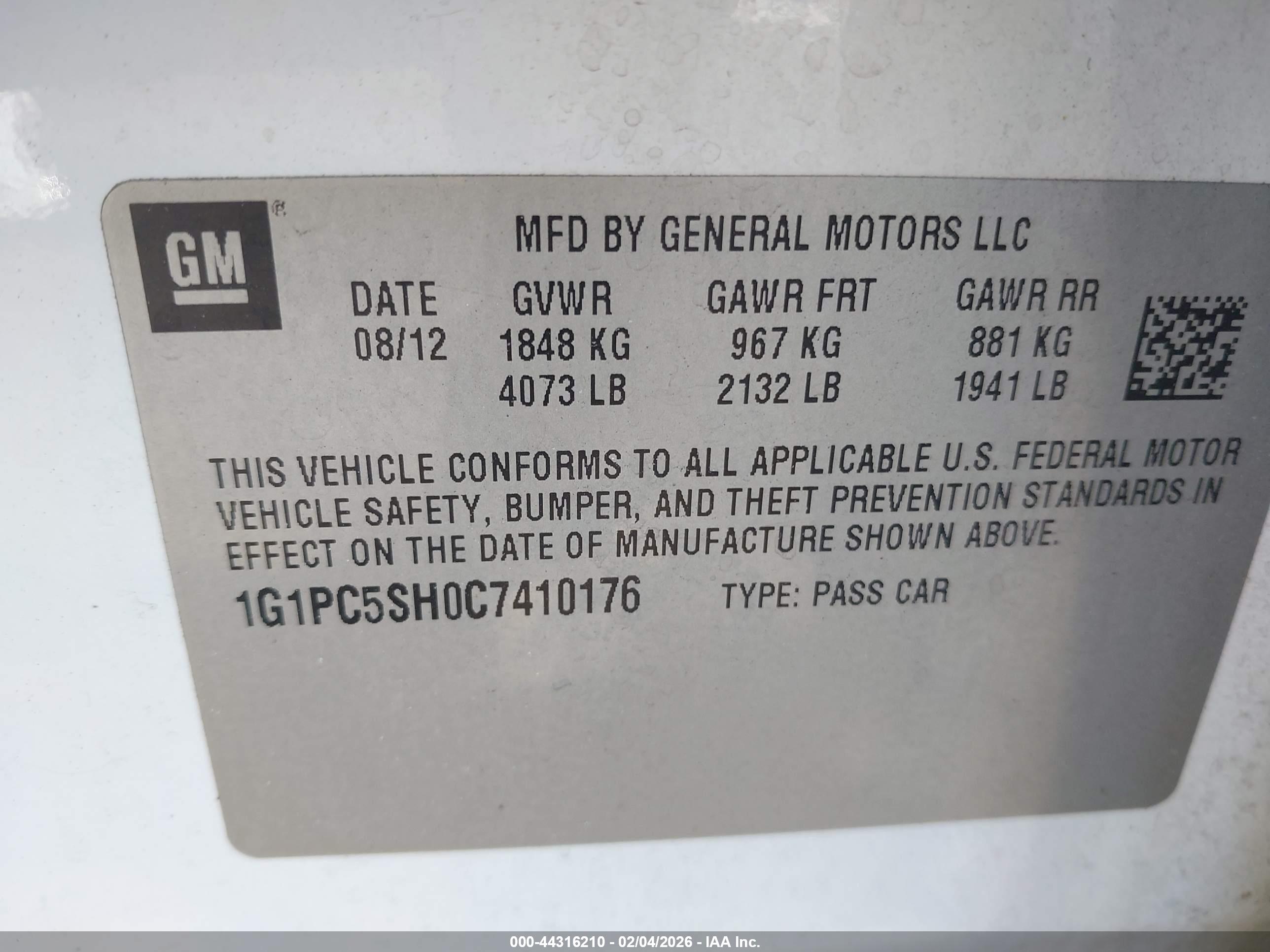 CHEVROLET CRUZE image 9