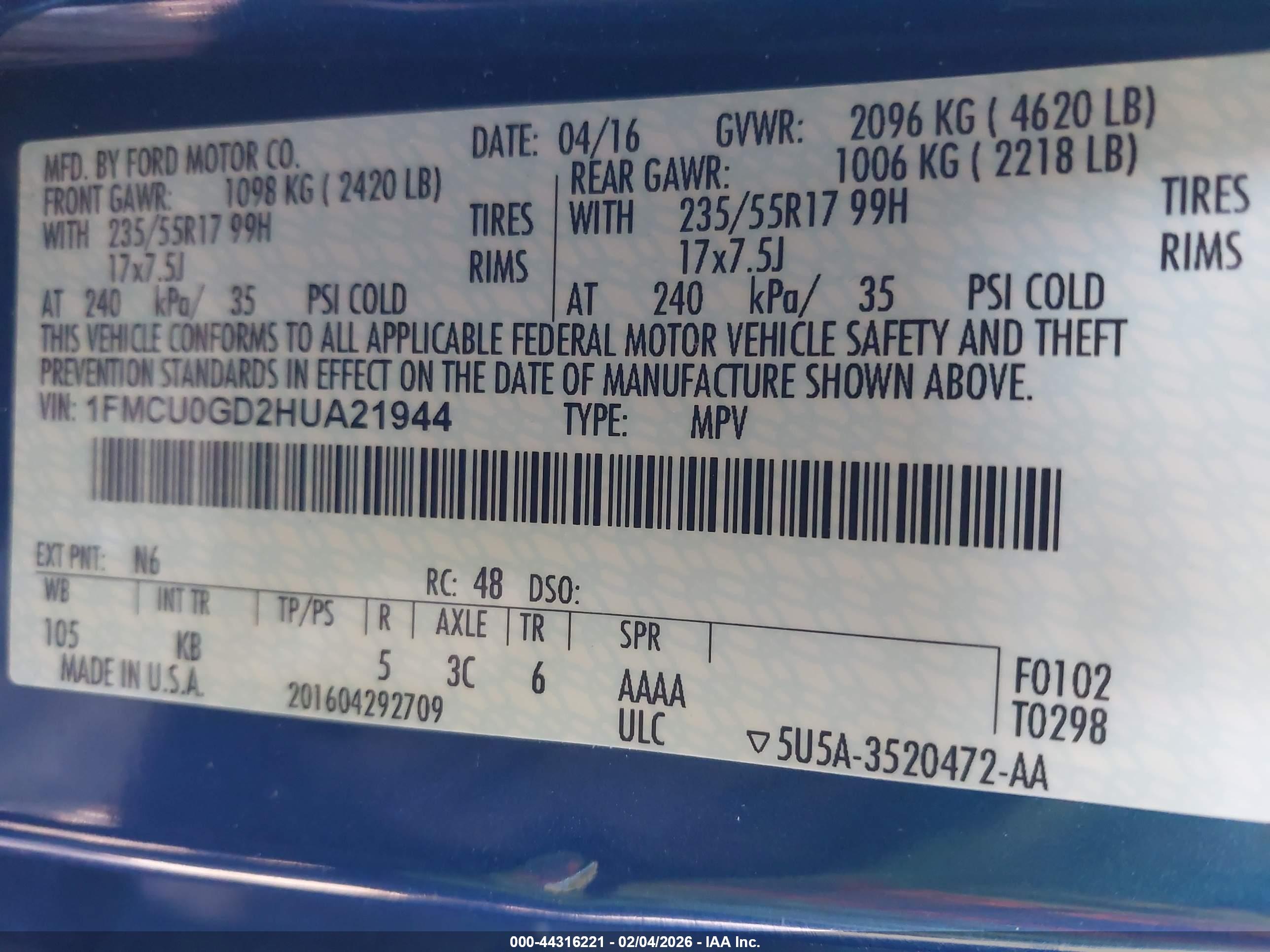FORD ESCAPE image 9