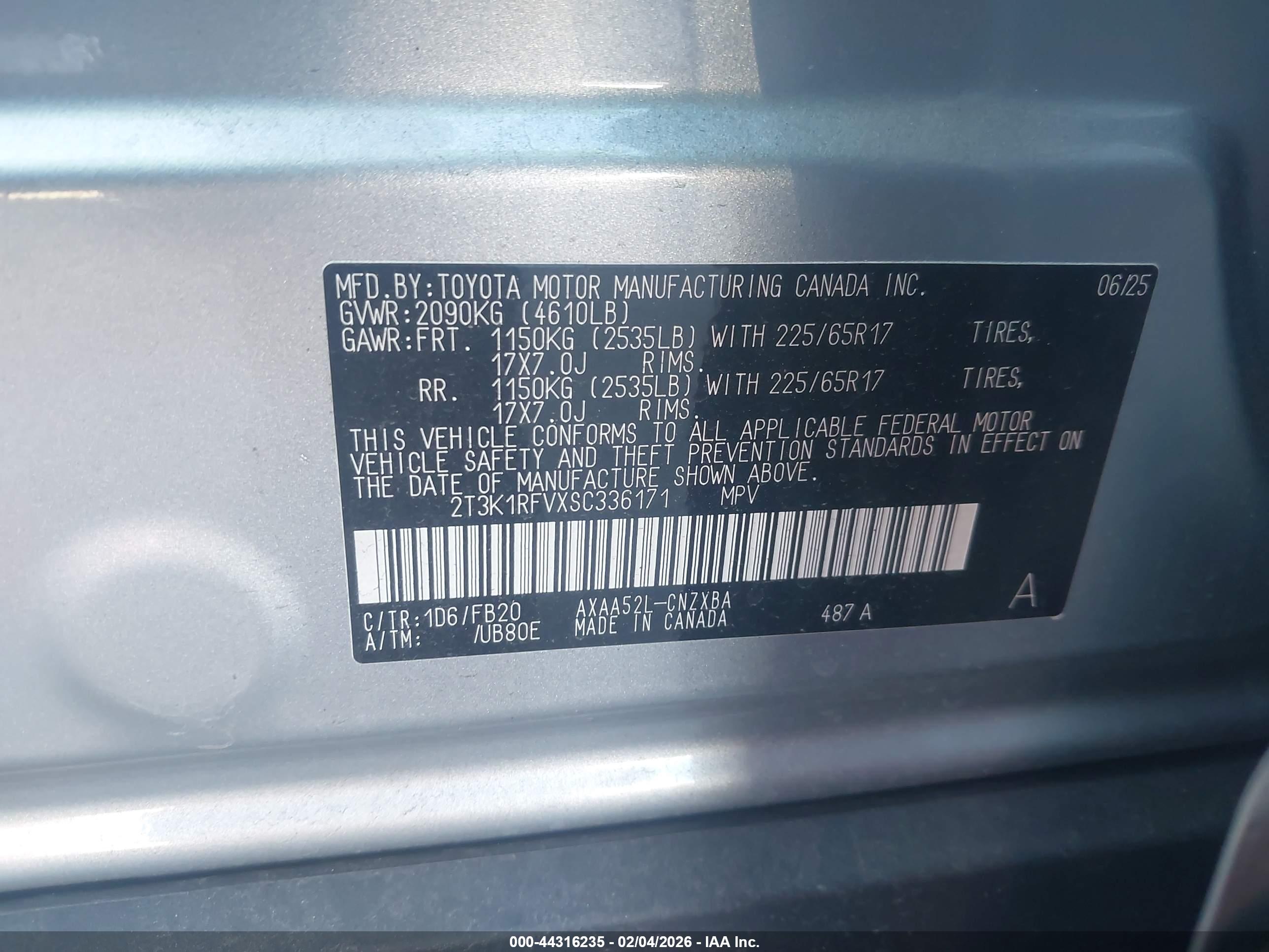 TOYOTA RAV4 image 9