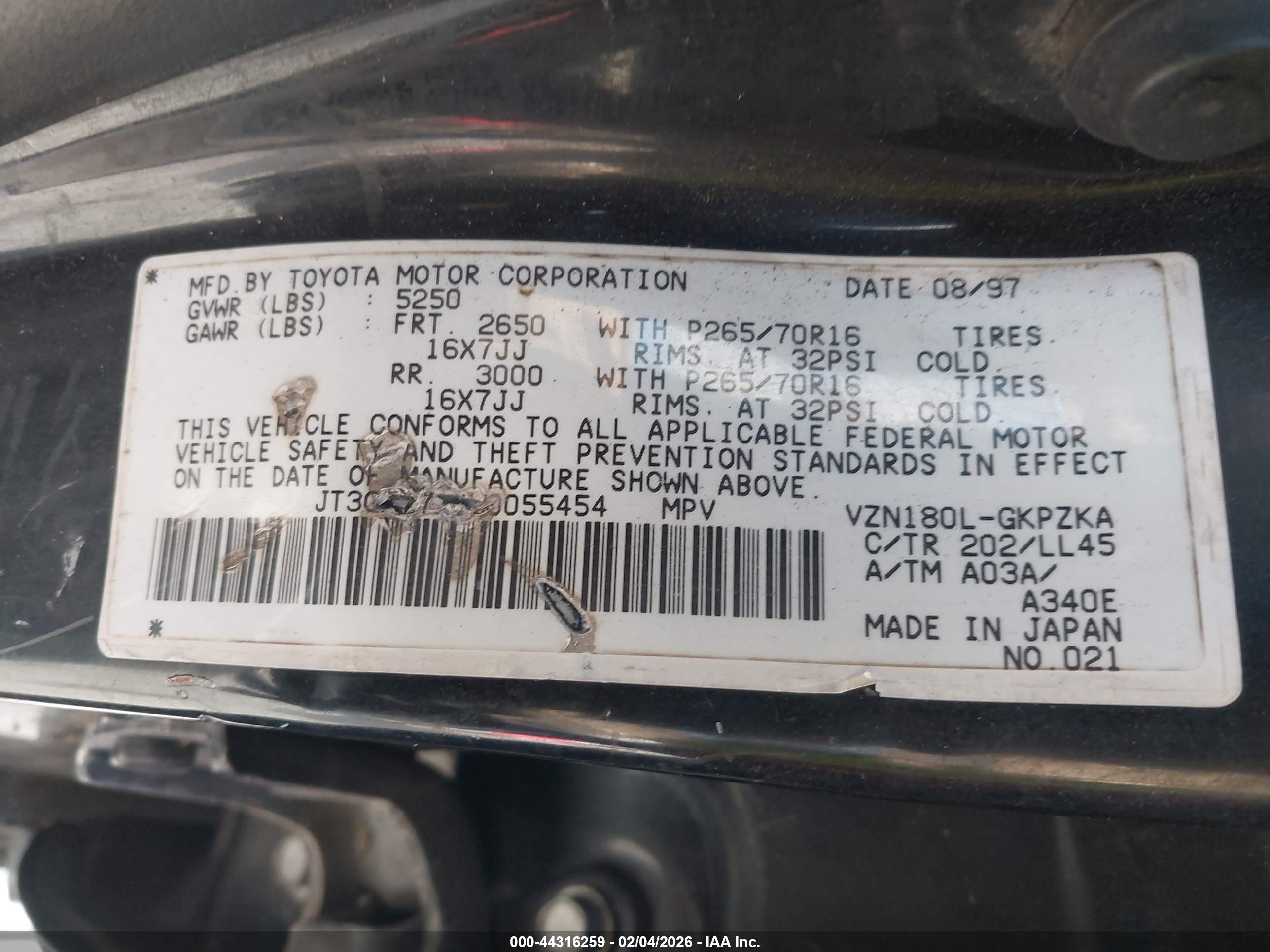 TOYOTA 4RUNNER image 9