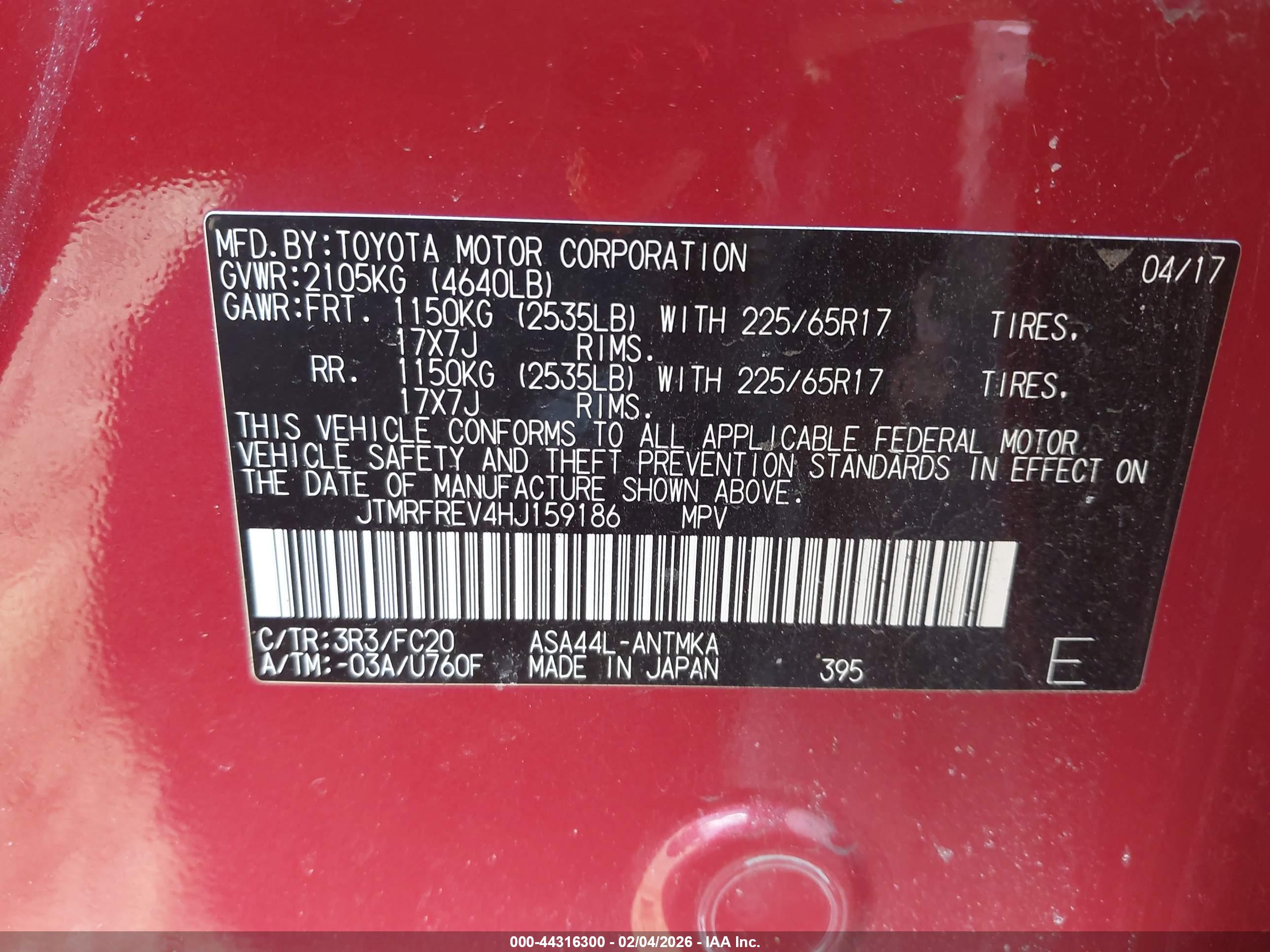 TOYOTA RAV4 image 9