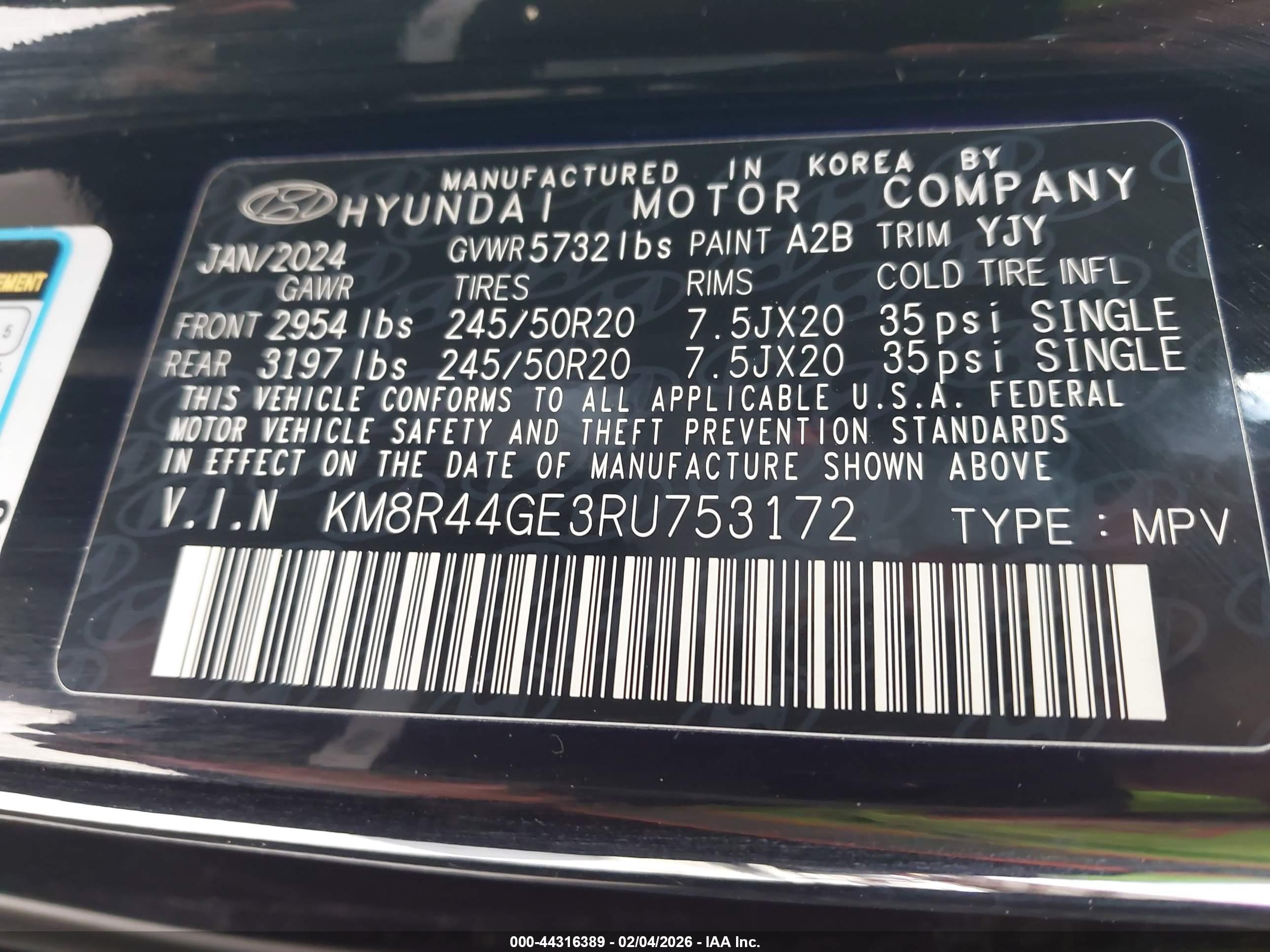 HYUNDAI PALISADE image 9