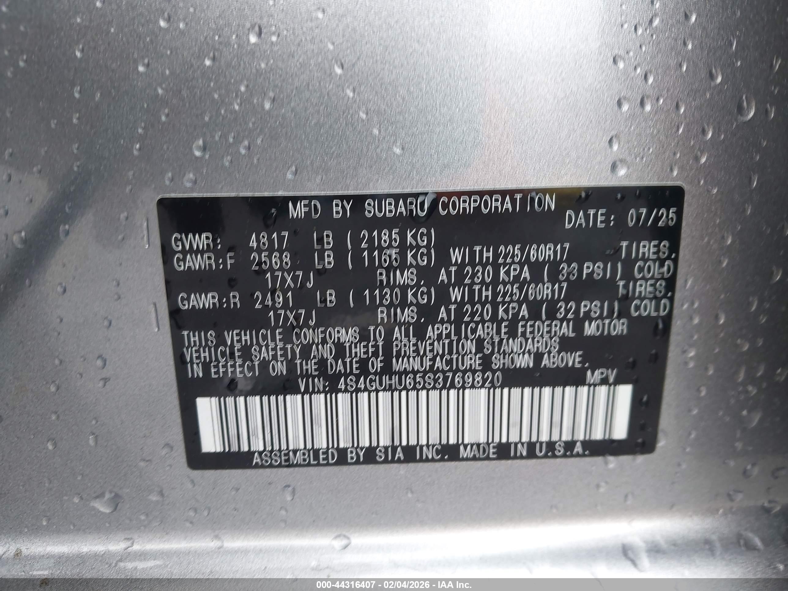 SUBARU CROSSTREK image 9