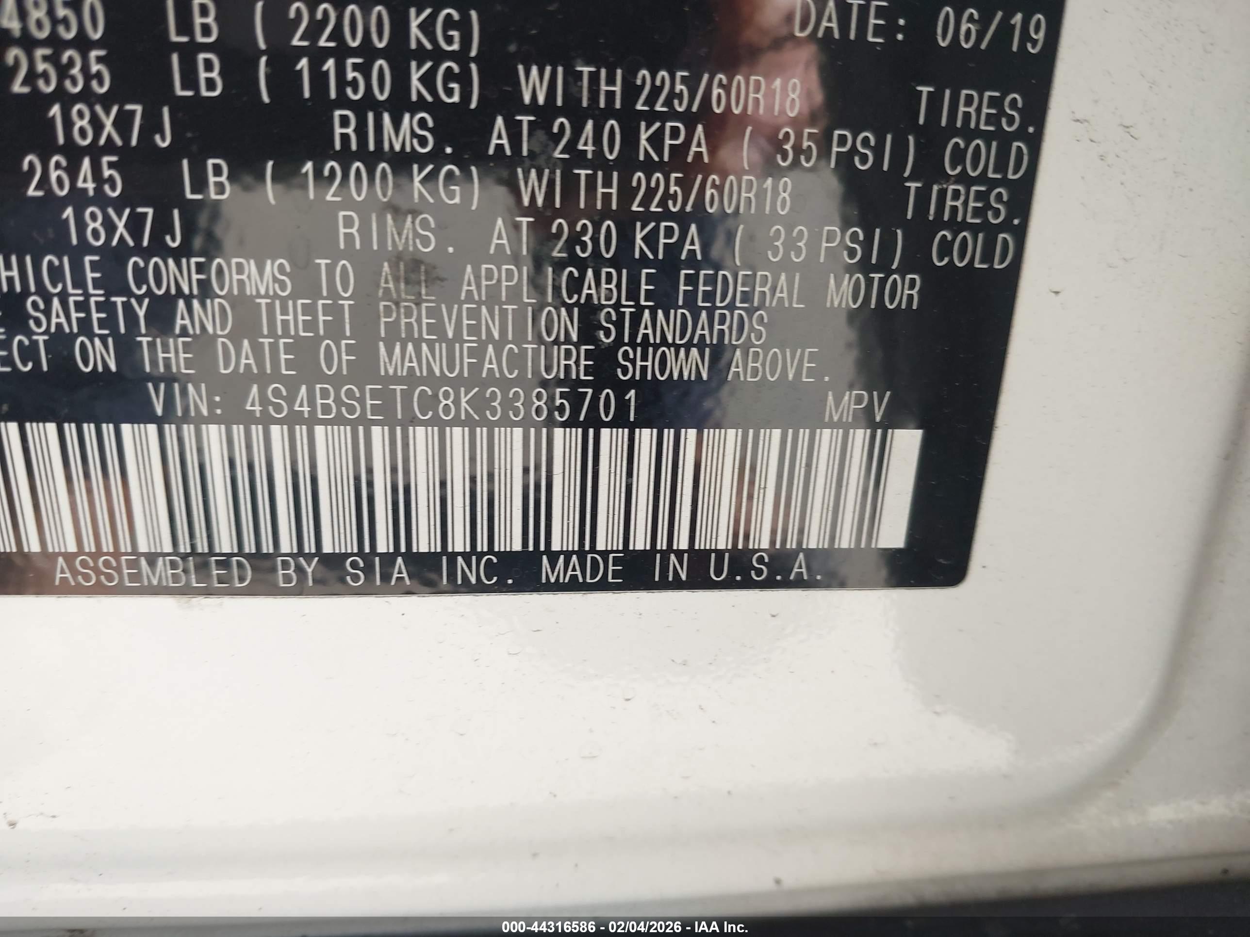 SUBARU OUTBACK image 9