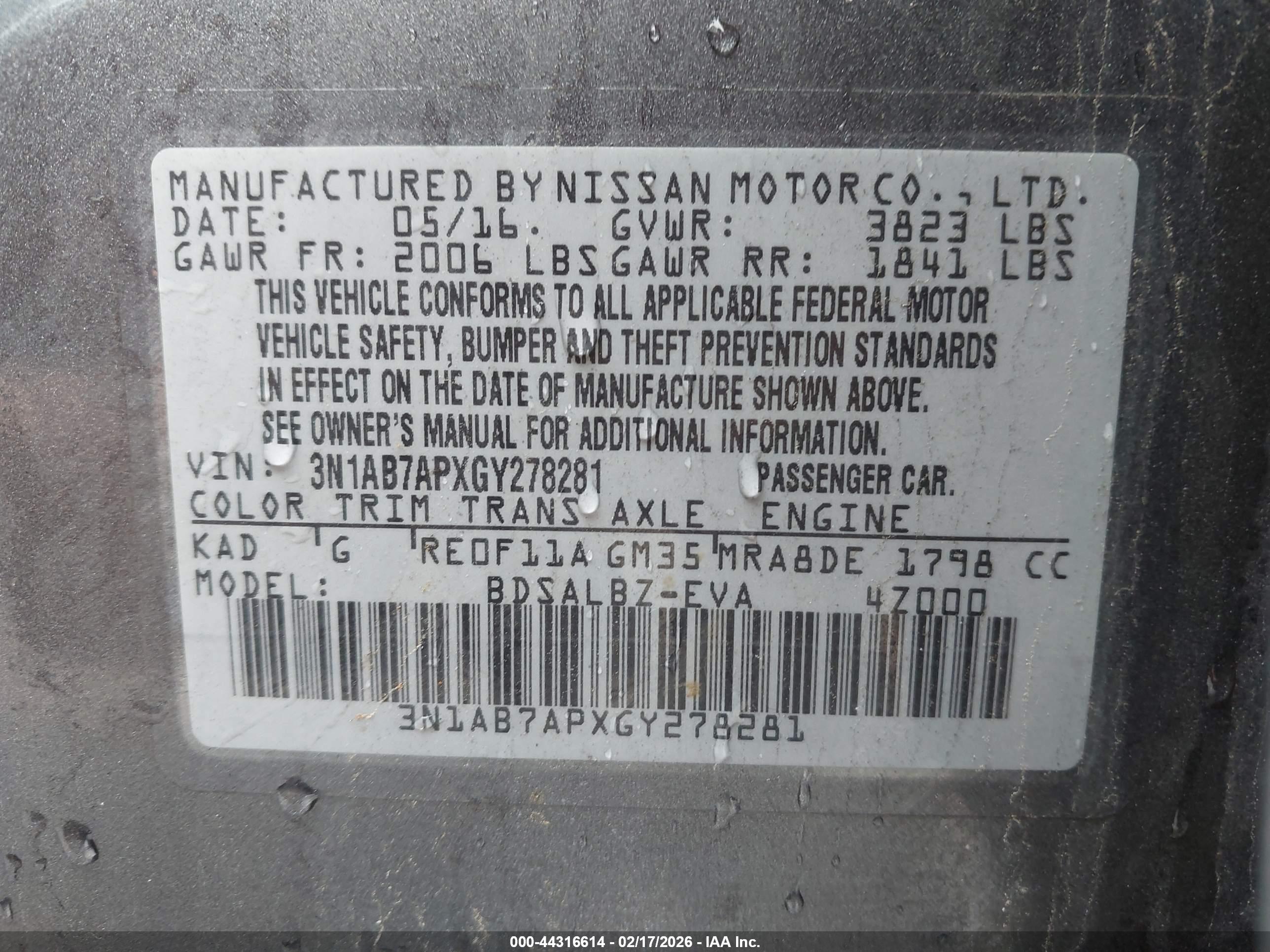 NISSAN SENTRA image 9