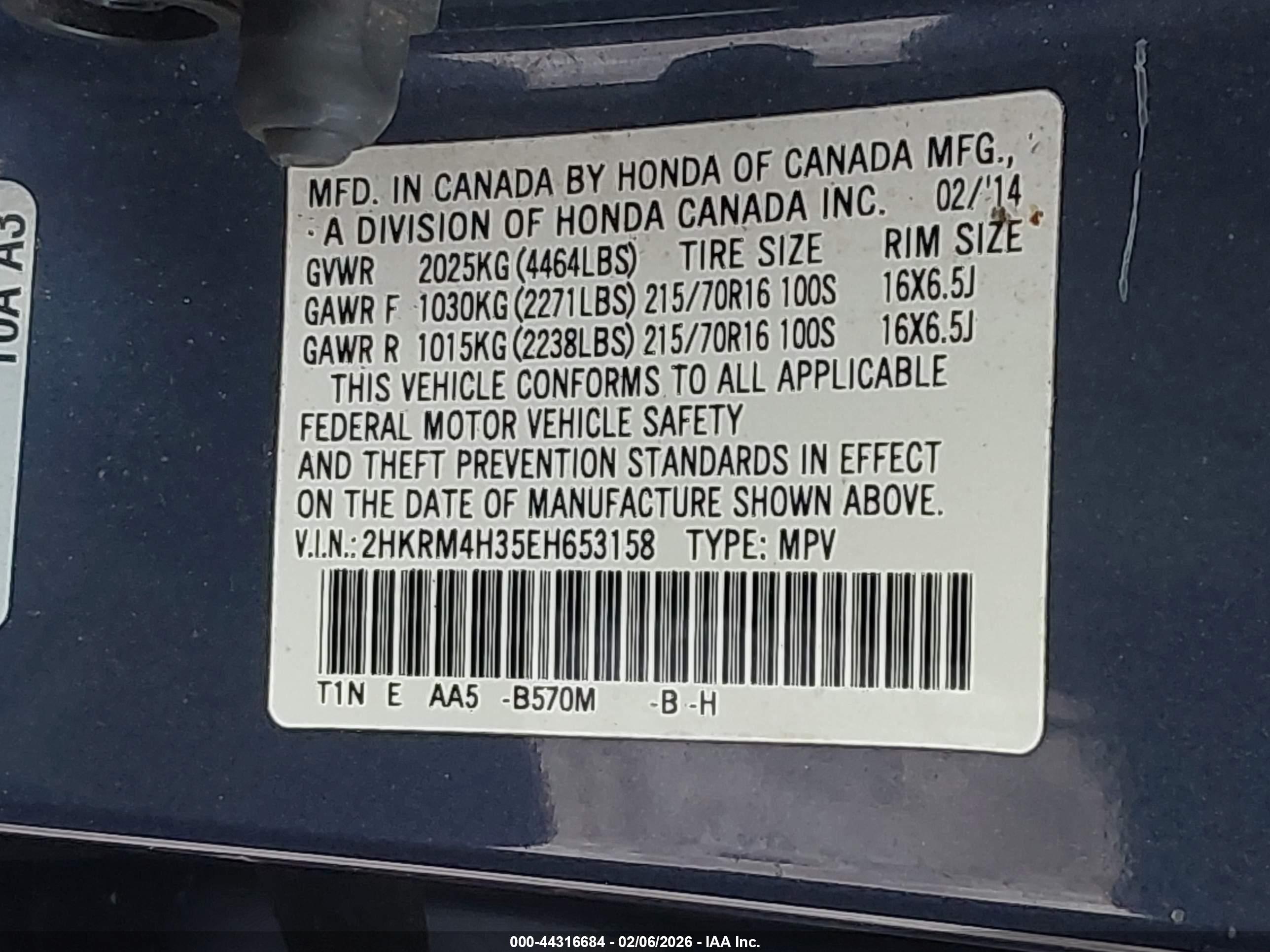 HONDA CR-V image 9
