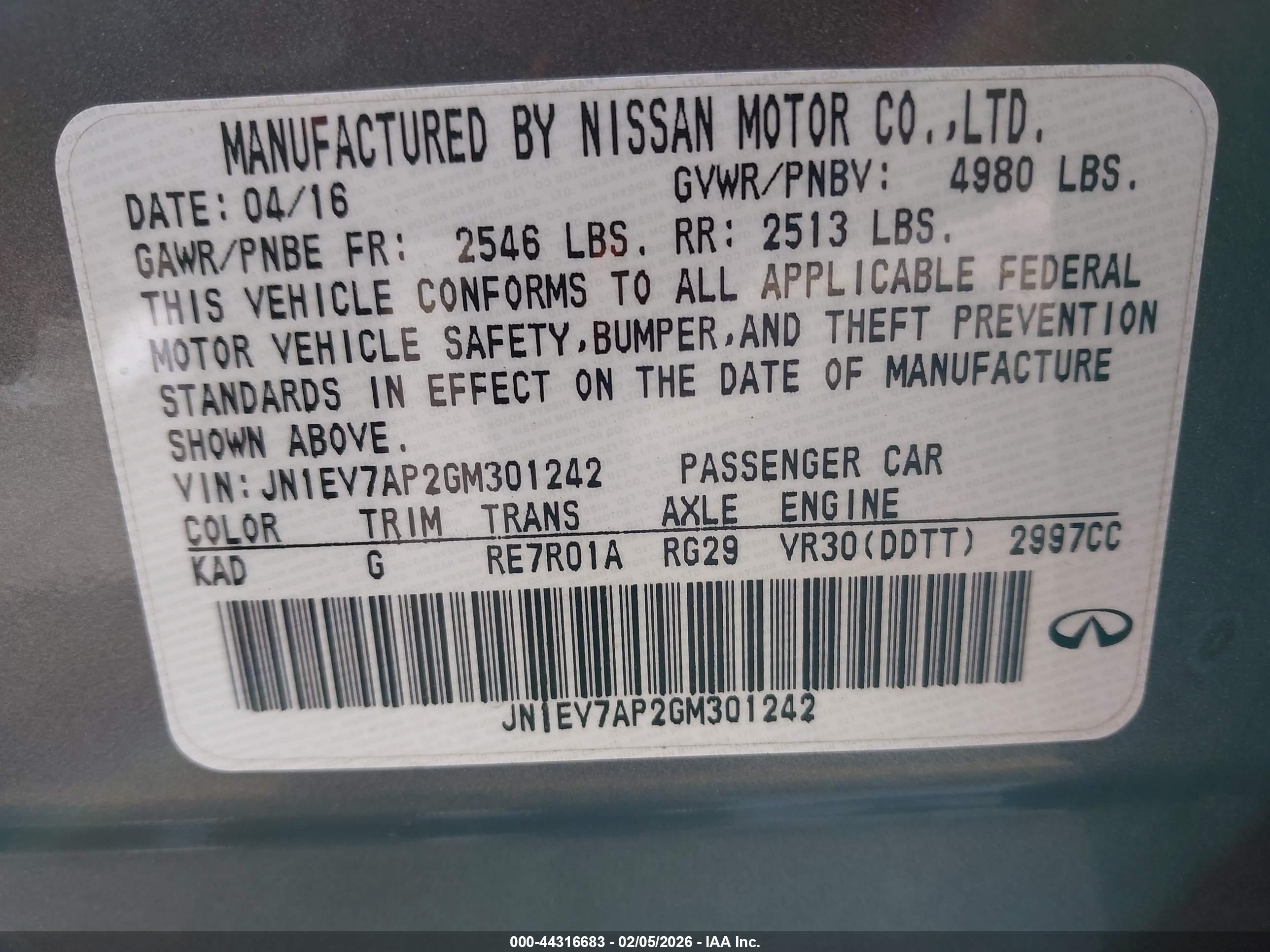 INFINITI Q50 image 9