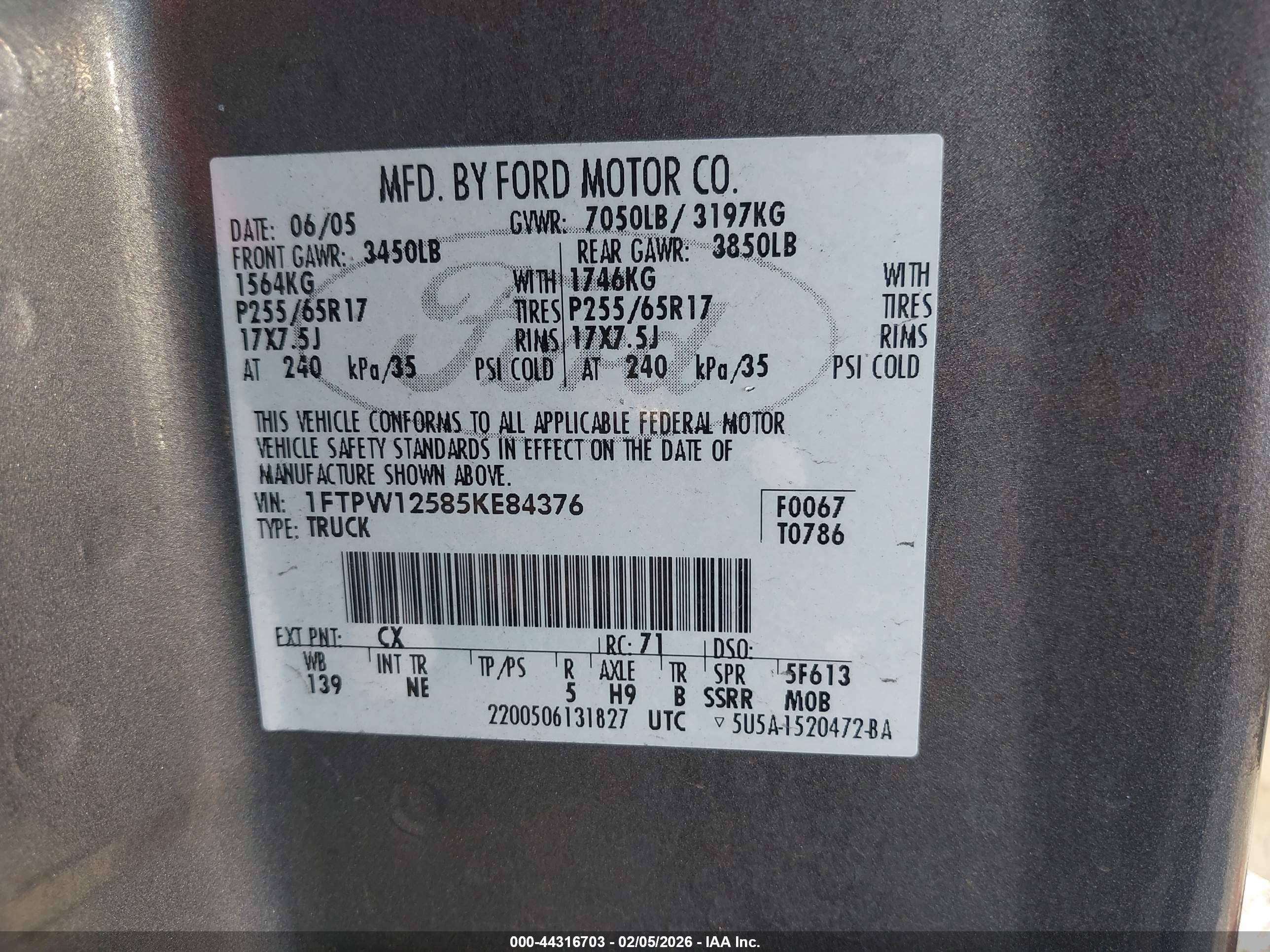 FORD F-150 image 9