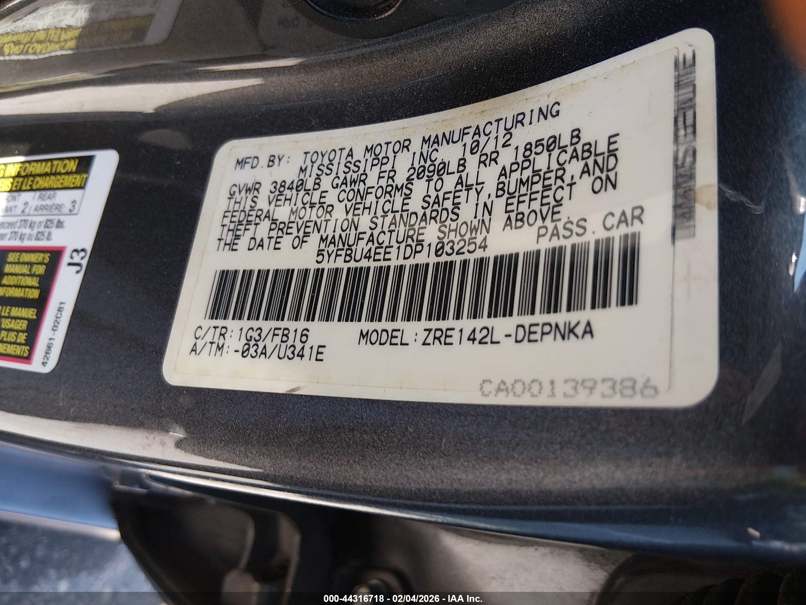 TOYOTA COROLLA image 9