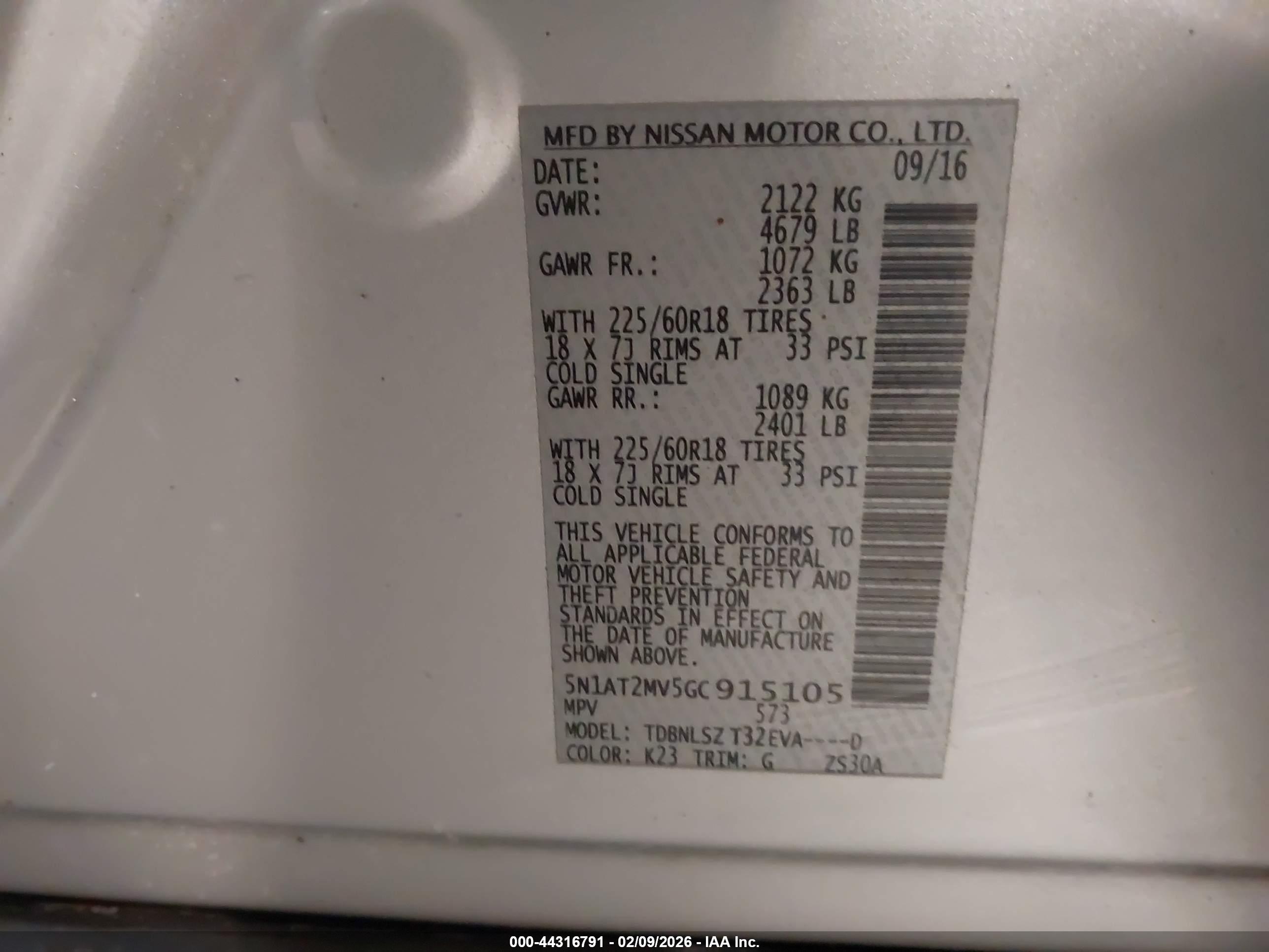 NISSAN ROGUE image 9