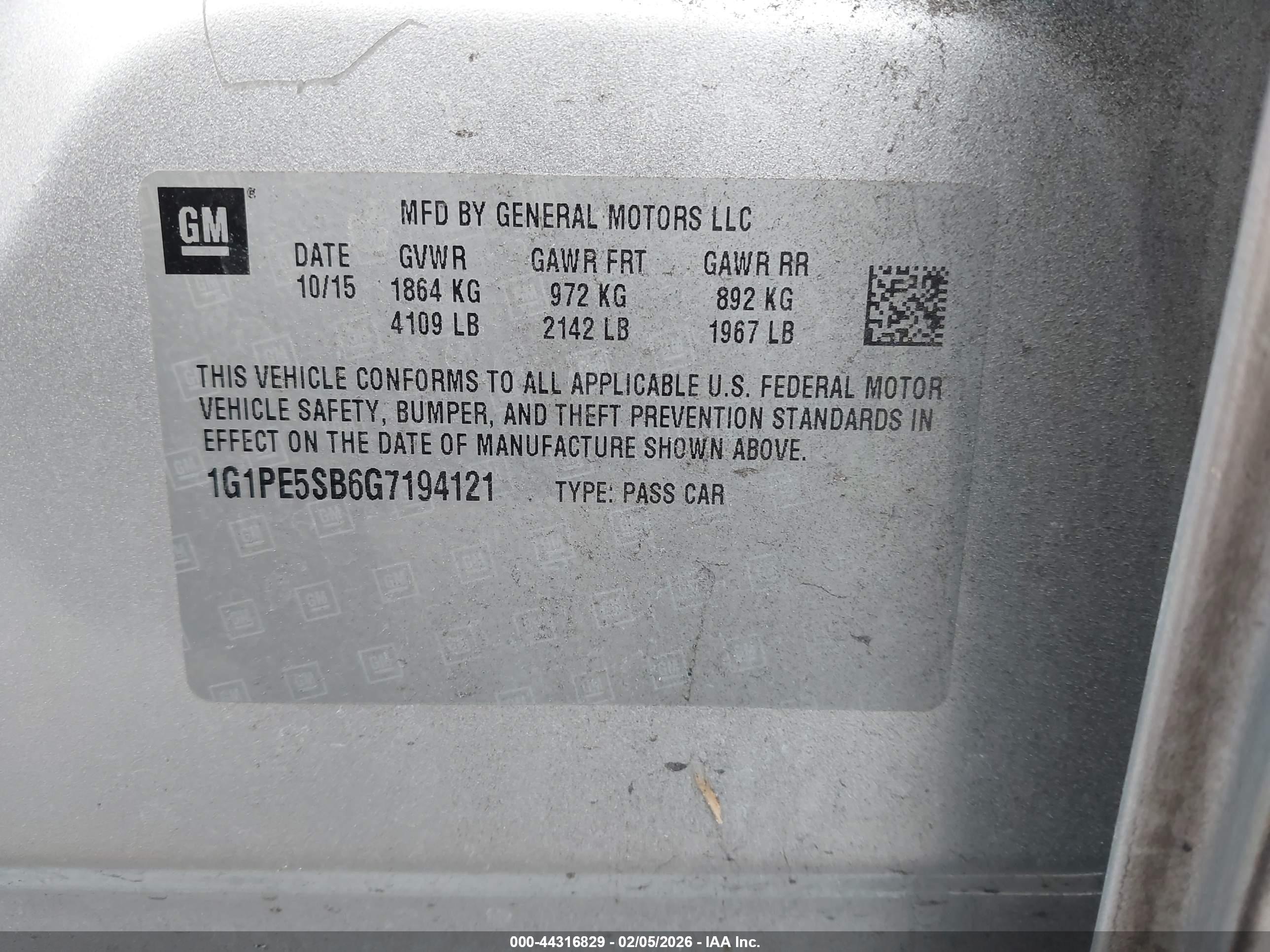 CHEVROLET CRUZE image 9