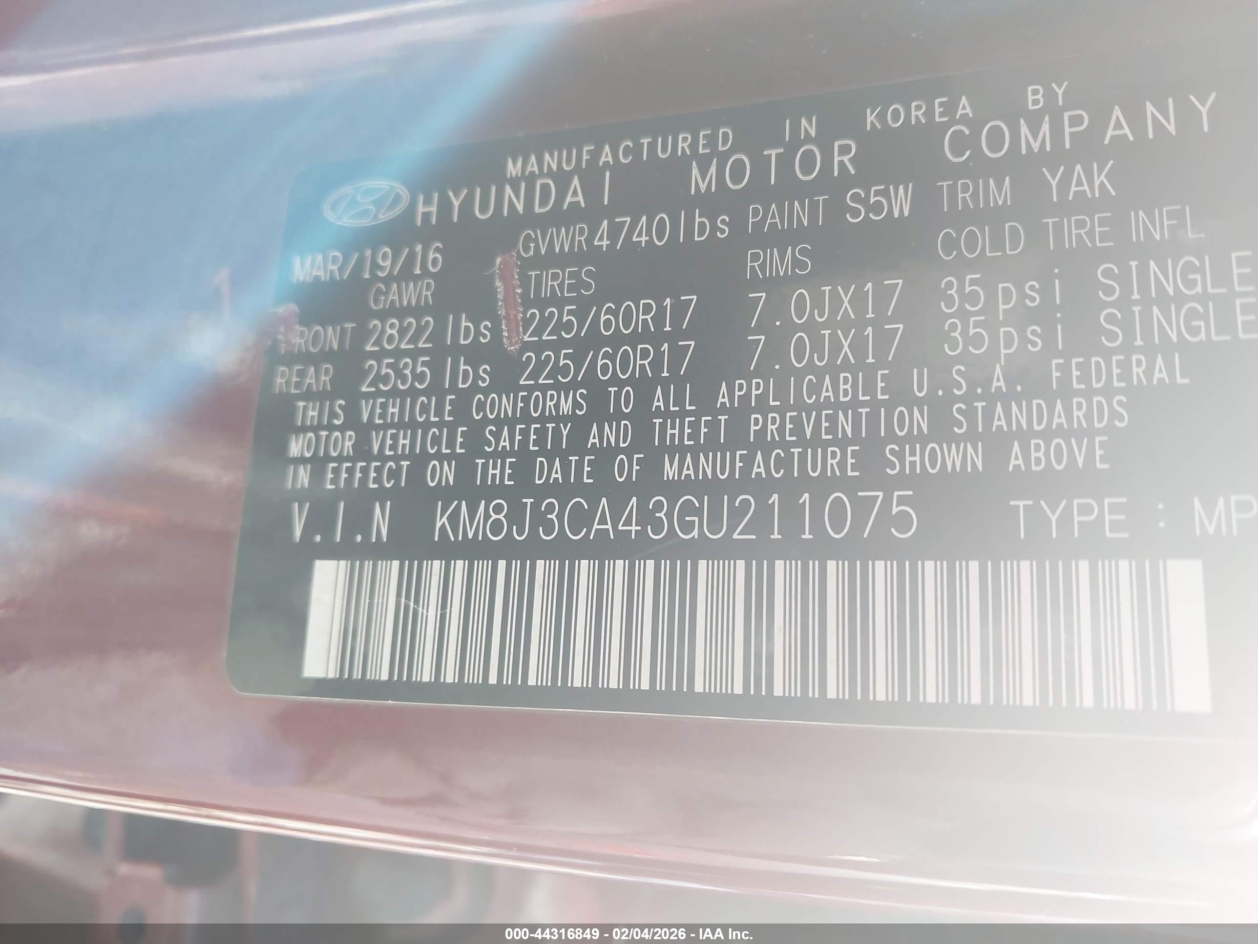 HYUNDAI TUCSON image 9