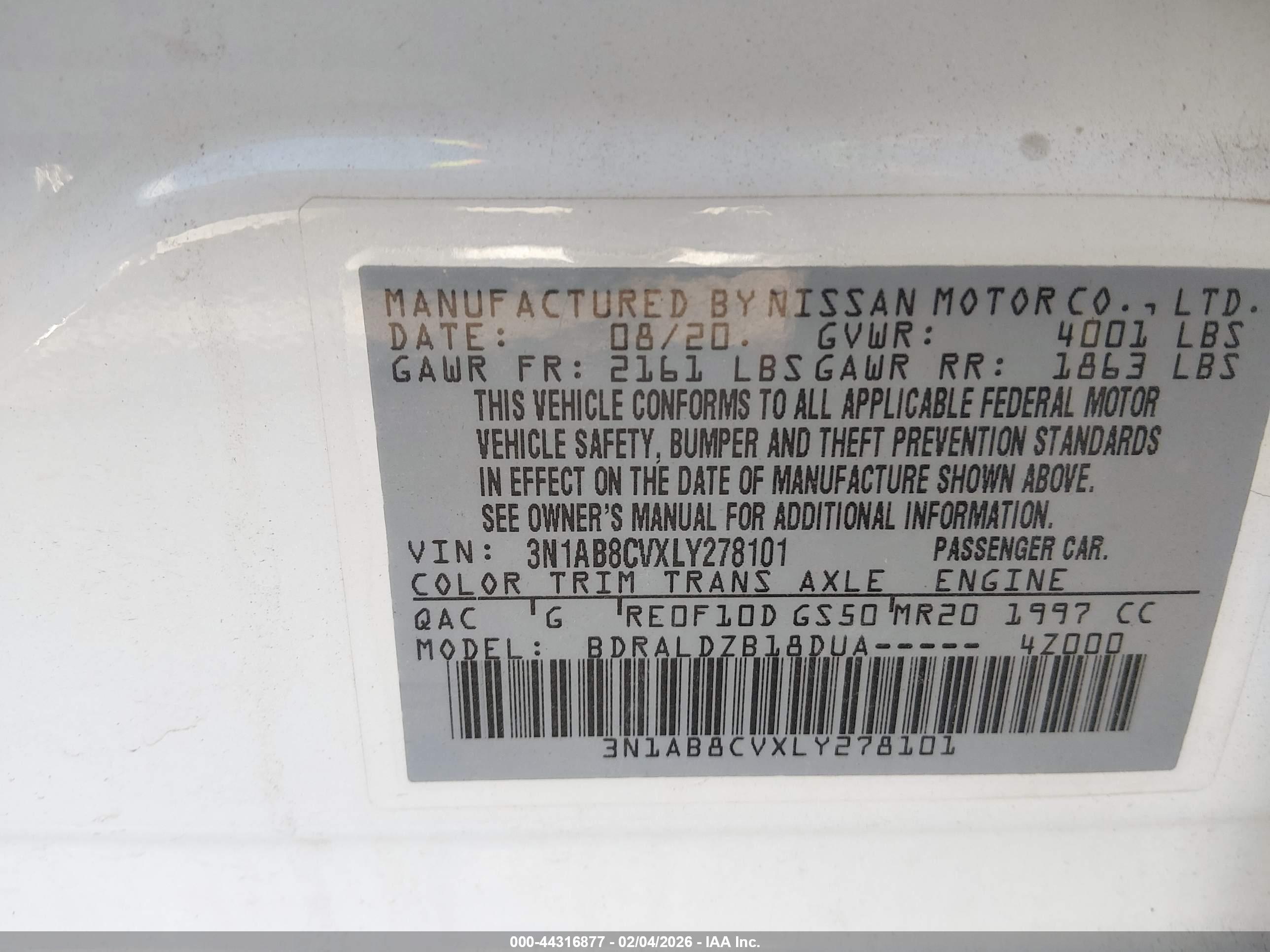 NISSAN SENTRA image 9