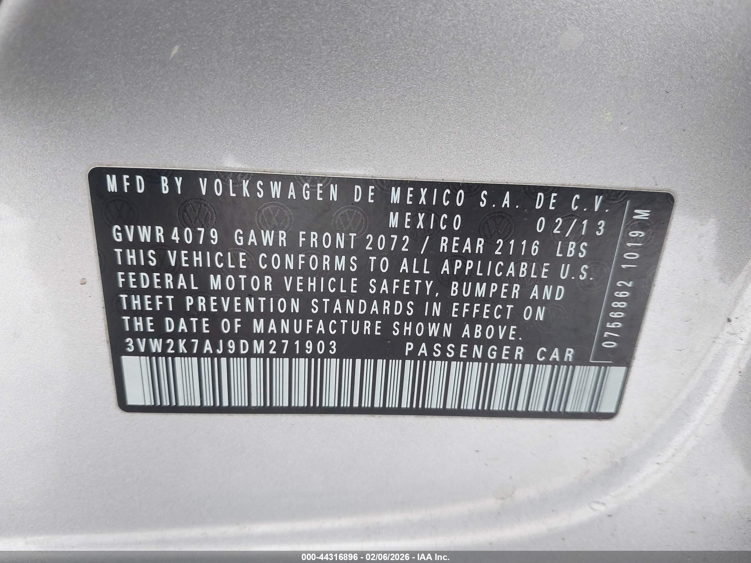VOLKSWAGEN JETTA image 9