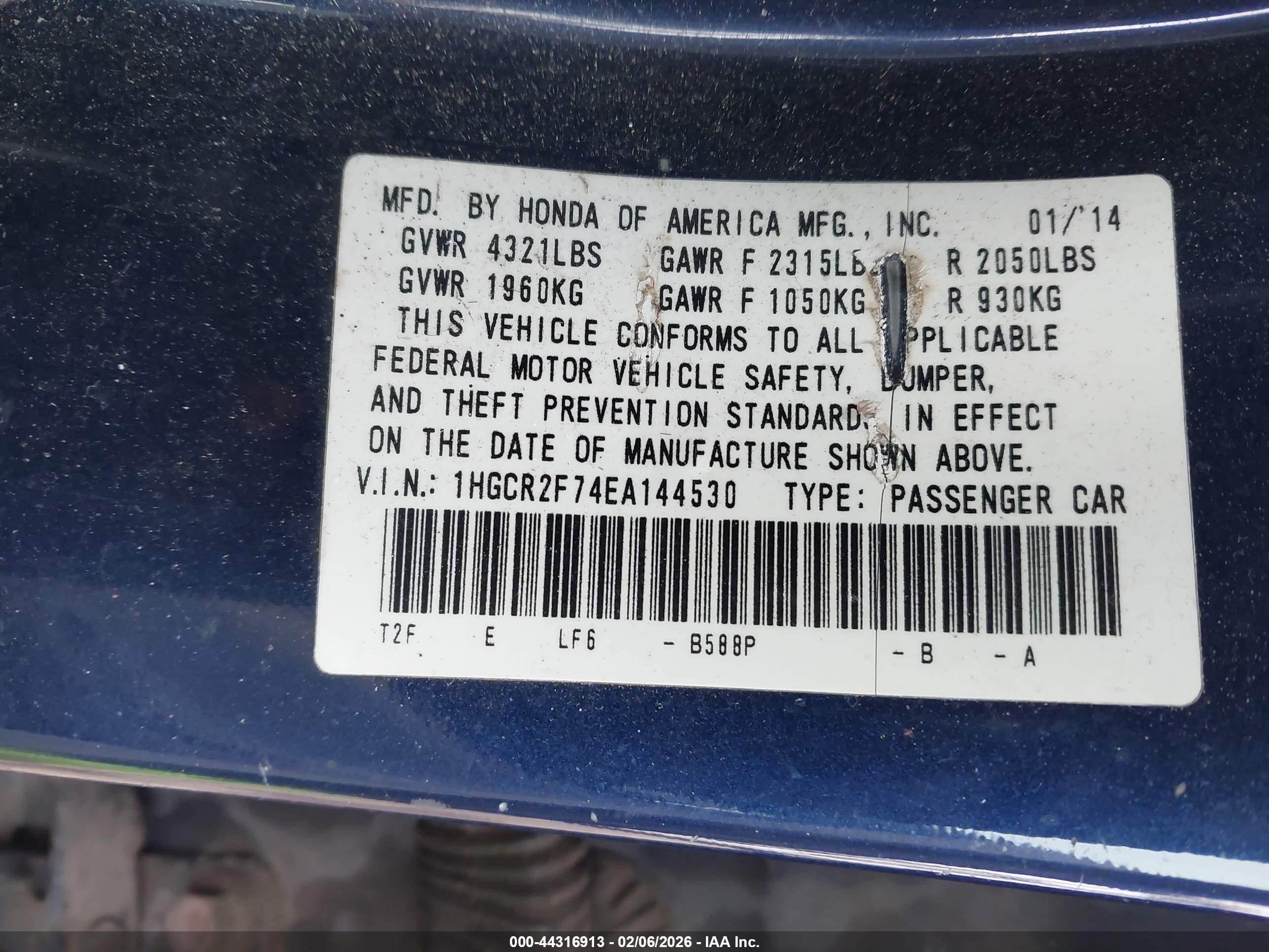 HONDA ACCORD image 9