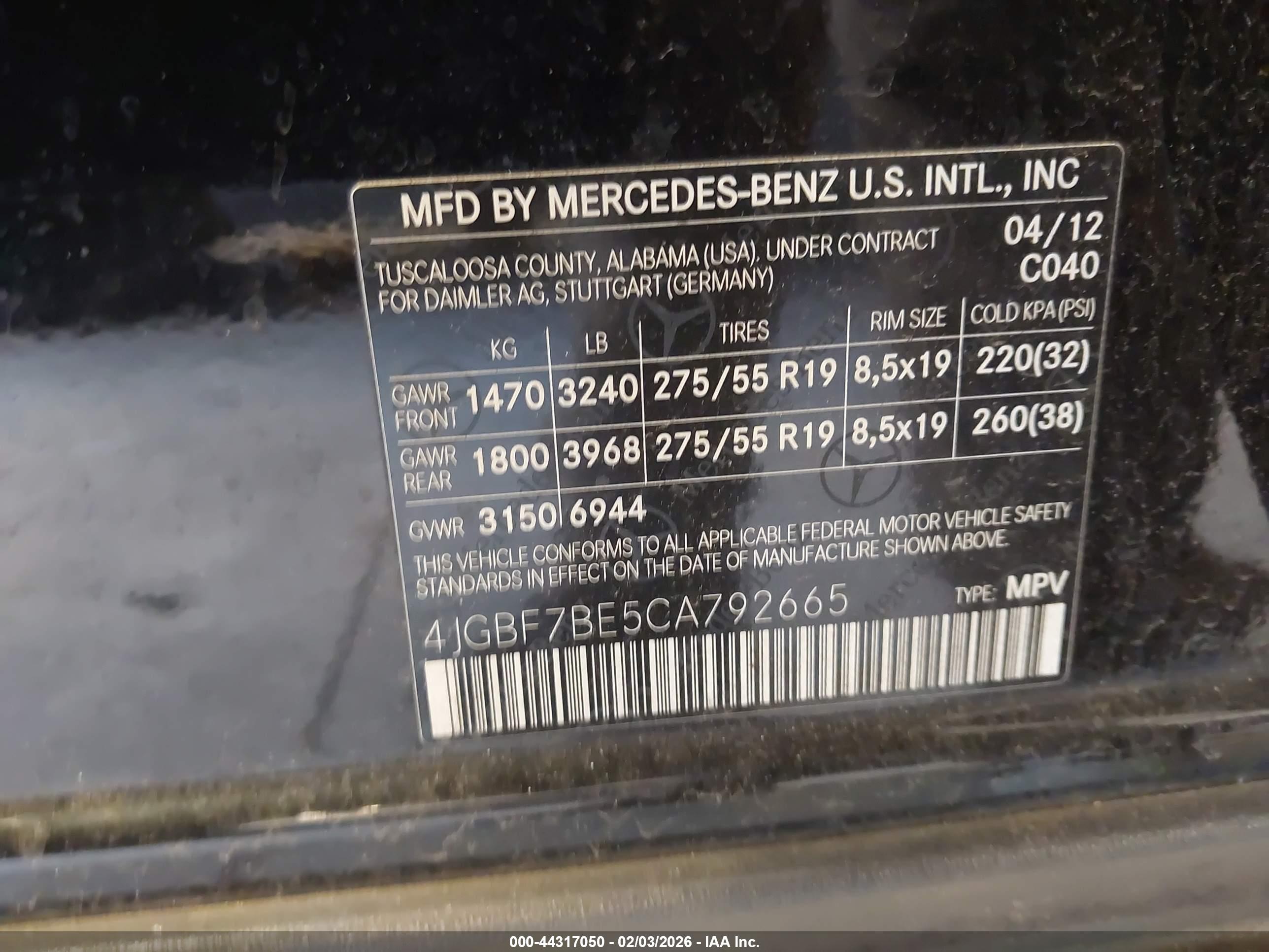 MERCEDES-BENZ GL image 9